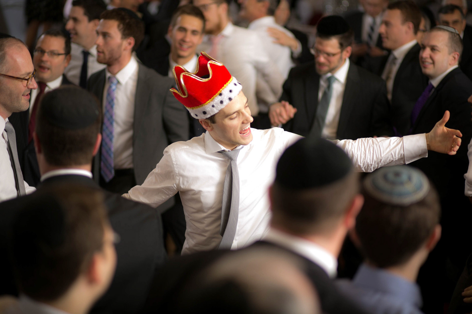 Rebecca and Gavriel's wedding at Shomrei Emunah on Sunday, November 22, 2015.