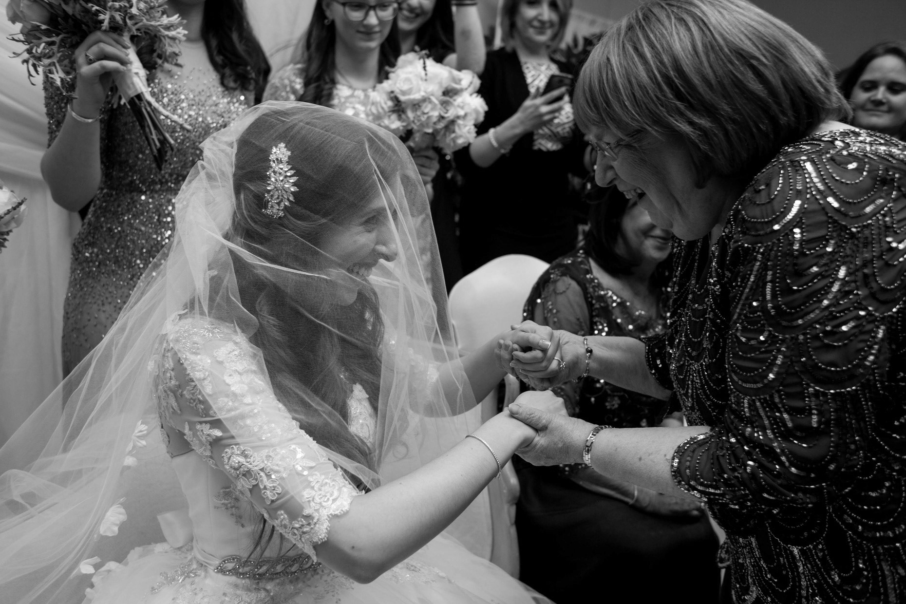 Rebecca and Gavriel's wedding at Shomrei Emunah on Sunday, November 22, 2015.