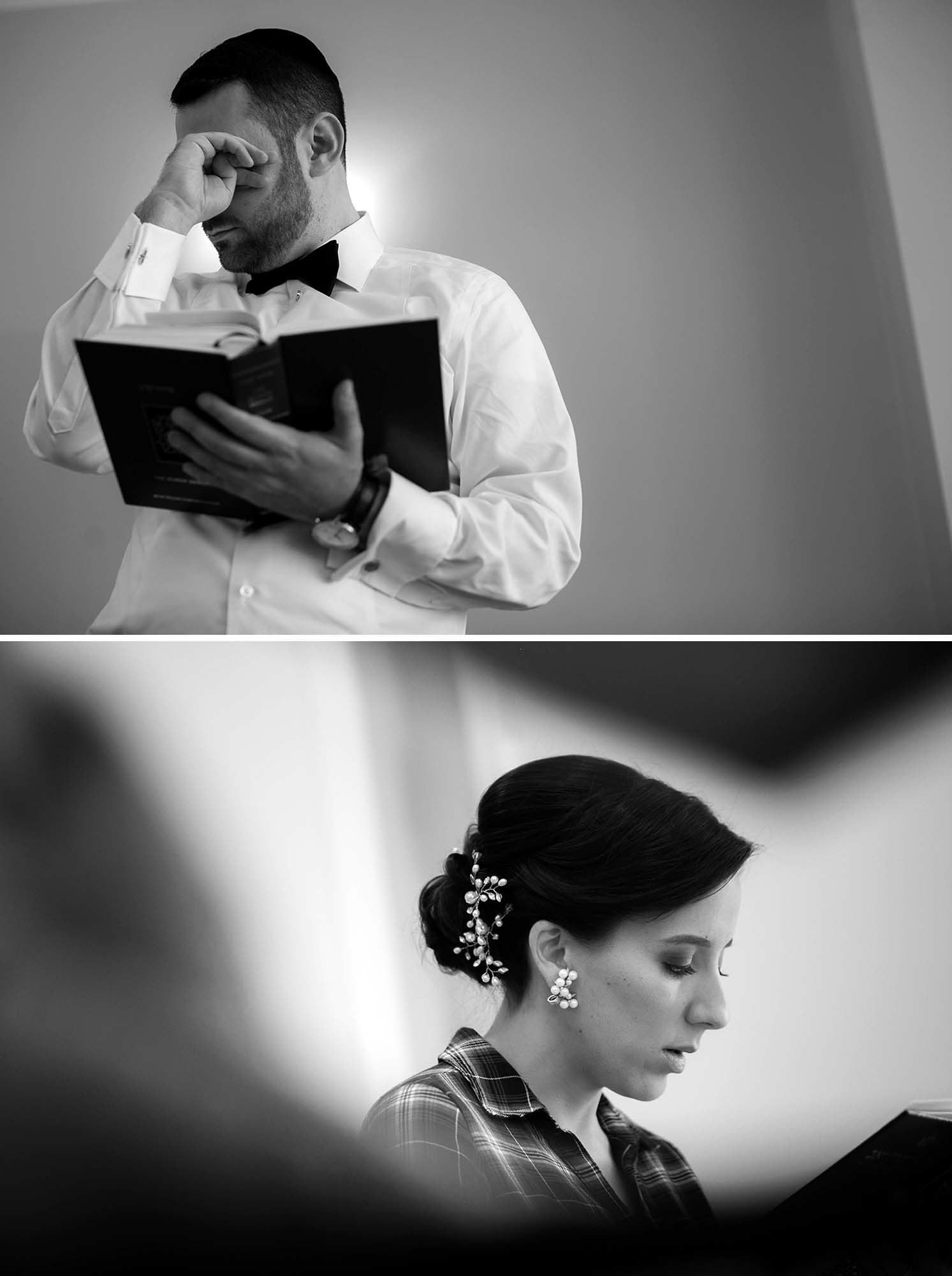 Belen and Barry wed at Beth Tfiloh on Sunday, October 7, 2018.