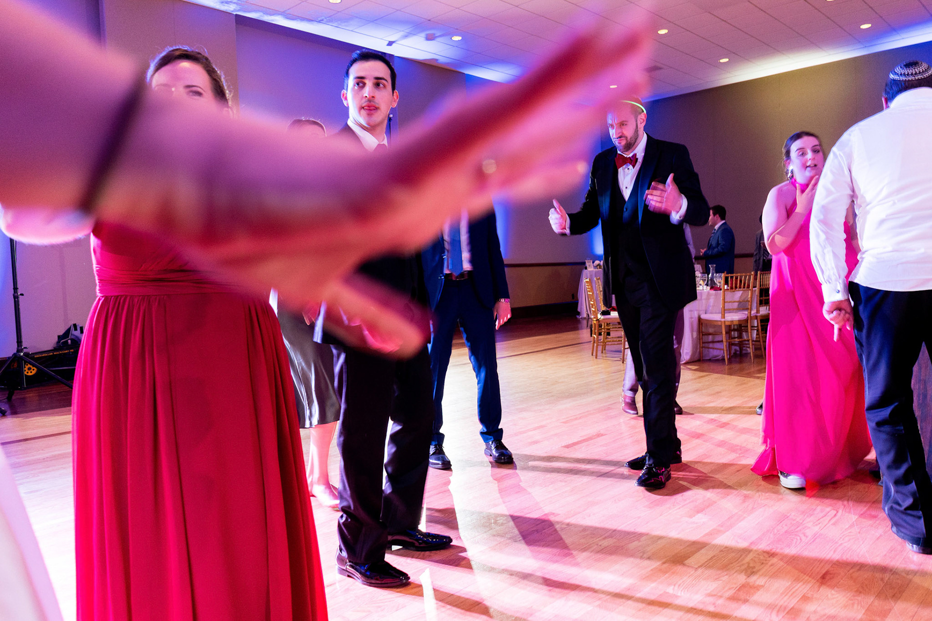 Wedding of Rebecca and Elliot at Beth Tfiloh in Pikesville, MD on Sunday, December 12, 2021.