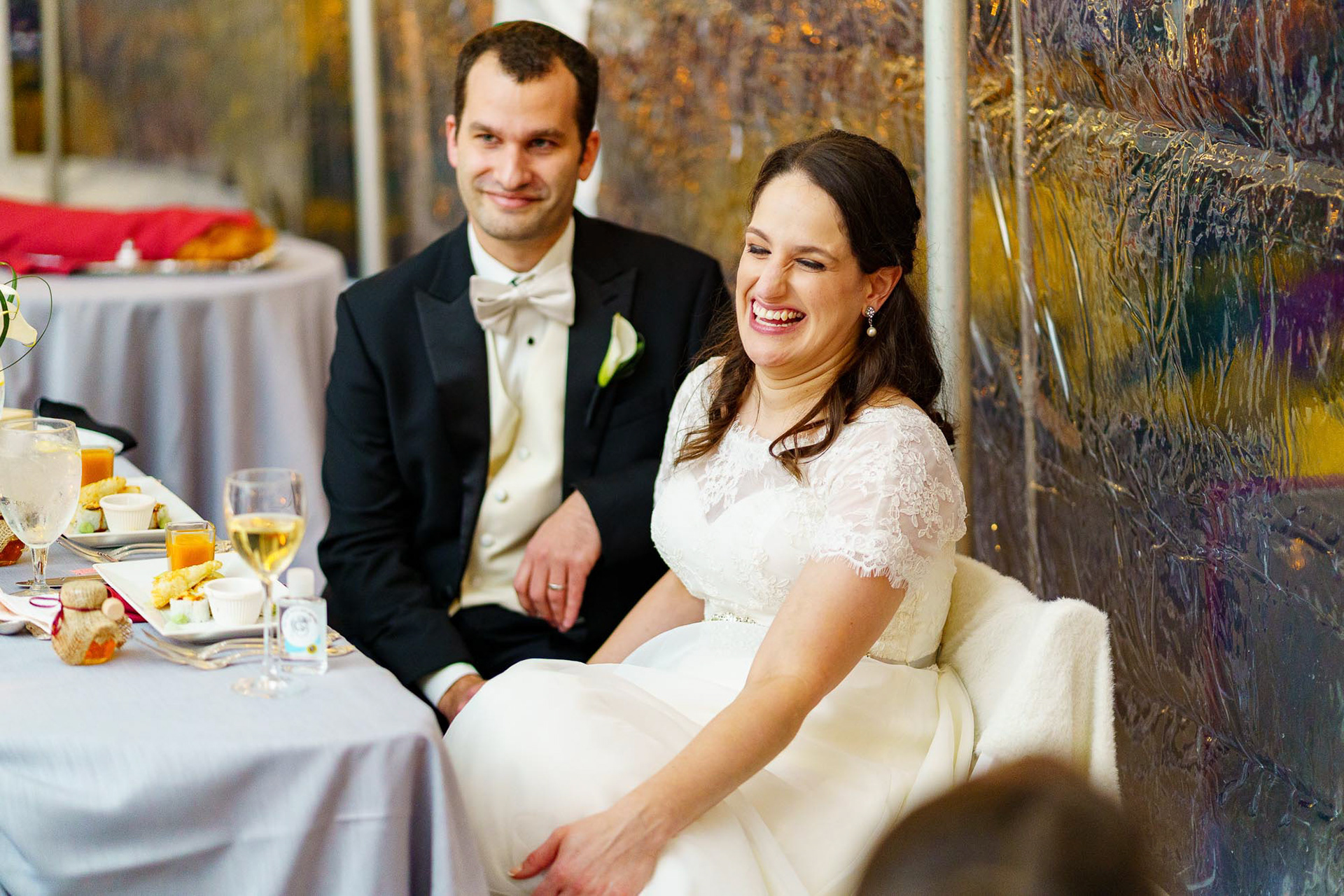 Shoshana and Dani wed at Brookside Gardens in Wheaton, MD on Sunday, November 1, 2020.