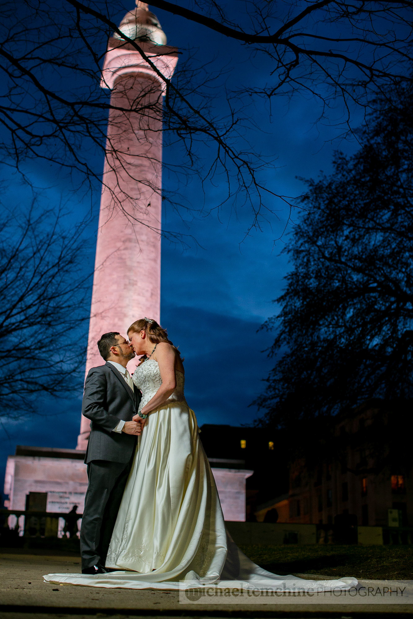 Denise and Sylvain's Peabody Institute wedding on March 2, 2019 in Baltimore, MD