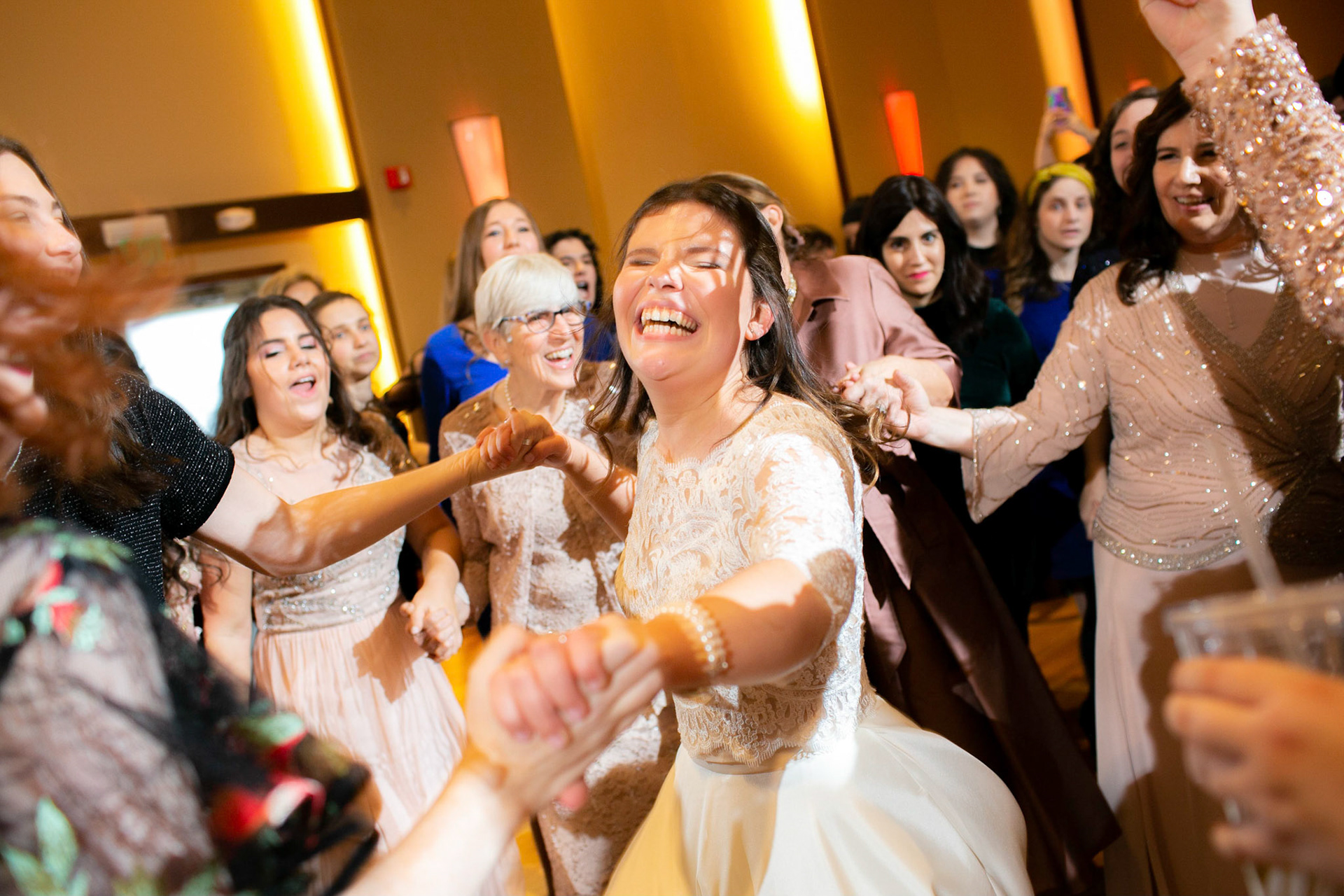 Alison and Shai wed at Beth Tfiloh in Baltimore, MD on Sunday, December 23, 2018.
