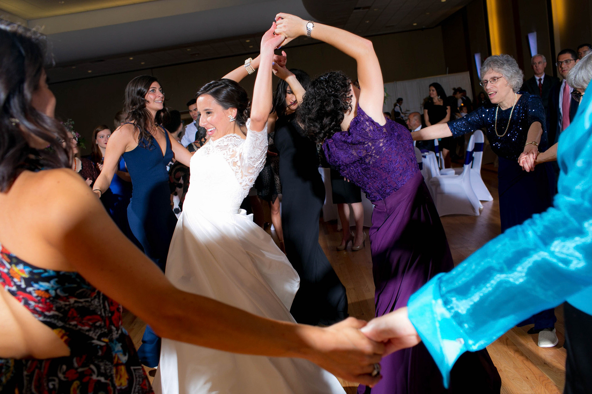 Belen and Barry wed at Beth Tfiloh on Sunday, October 7, 2018.
