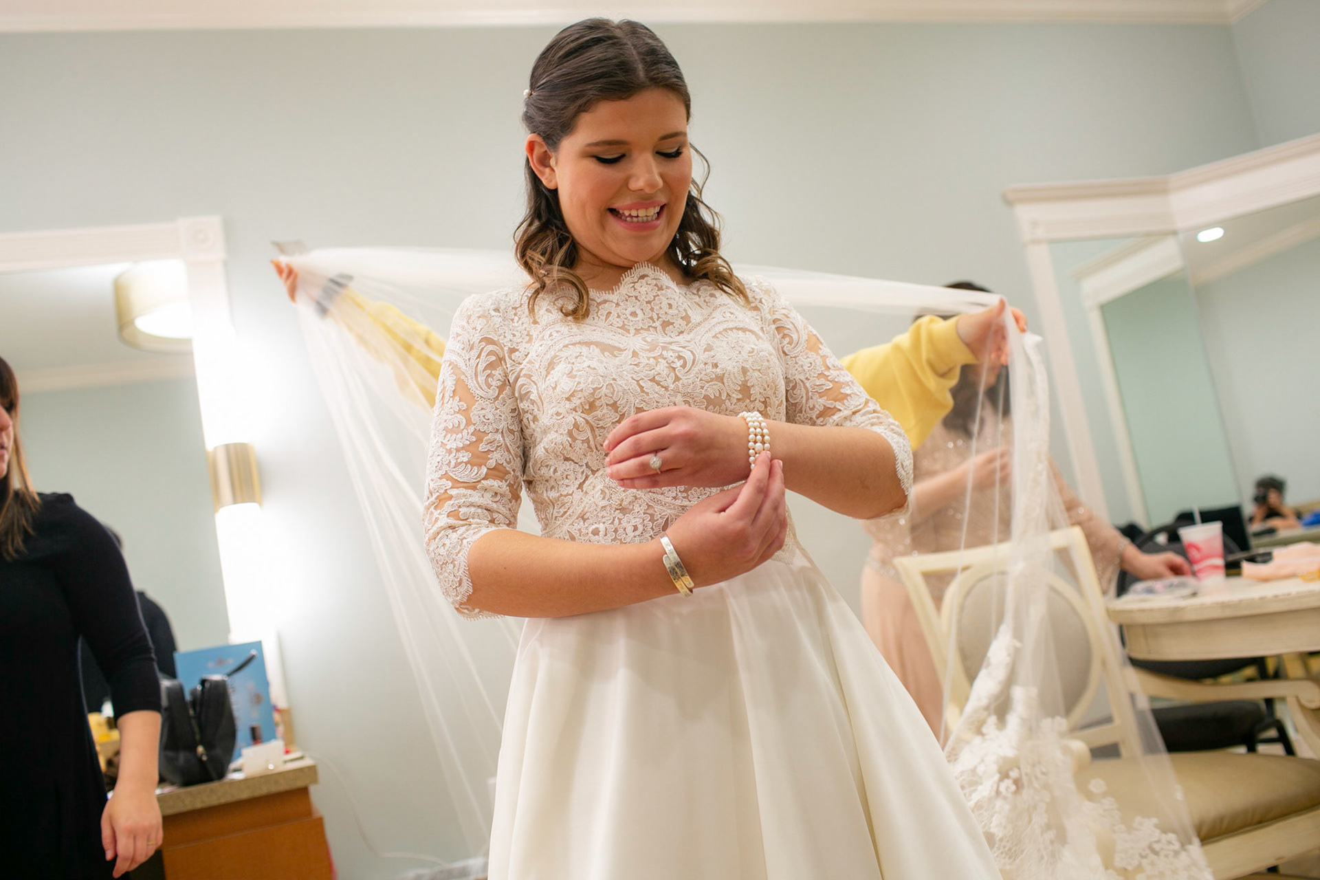 Alison and Shai wed at Beth Tfiloh in Baltimore, MD on Sunday, December 23, 2018.