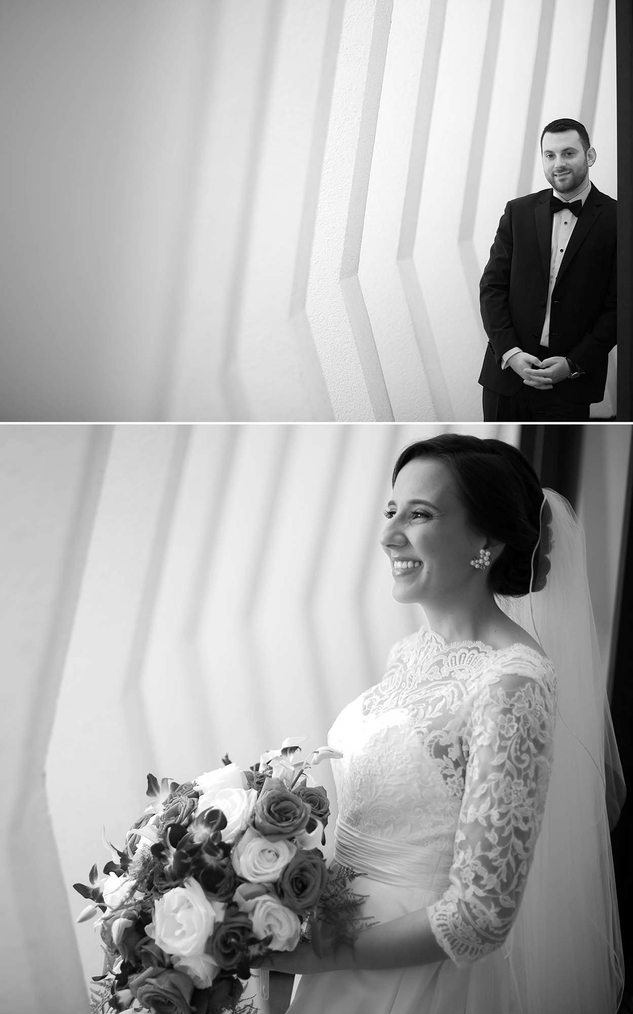Belen and Barry wed at Beth Tfiloh on Sunday, October 7, 2018.