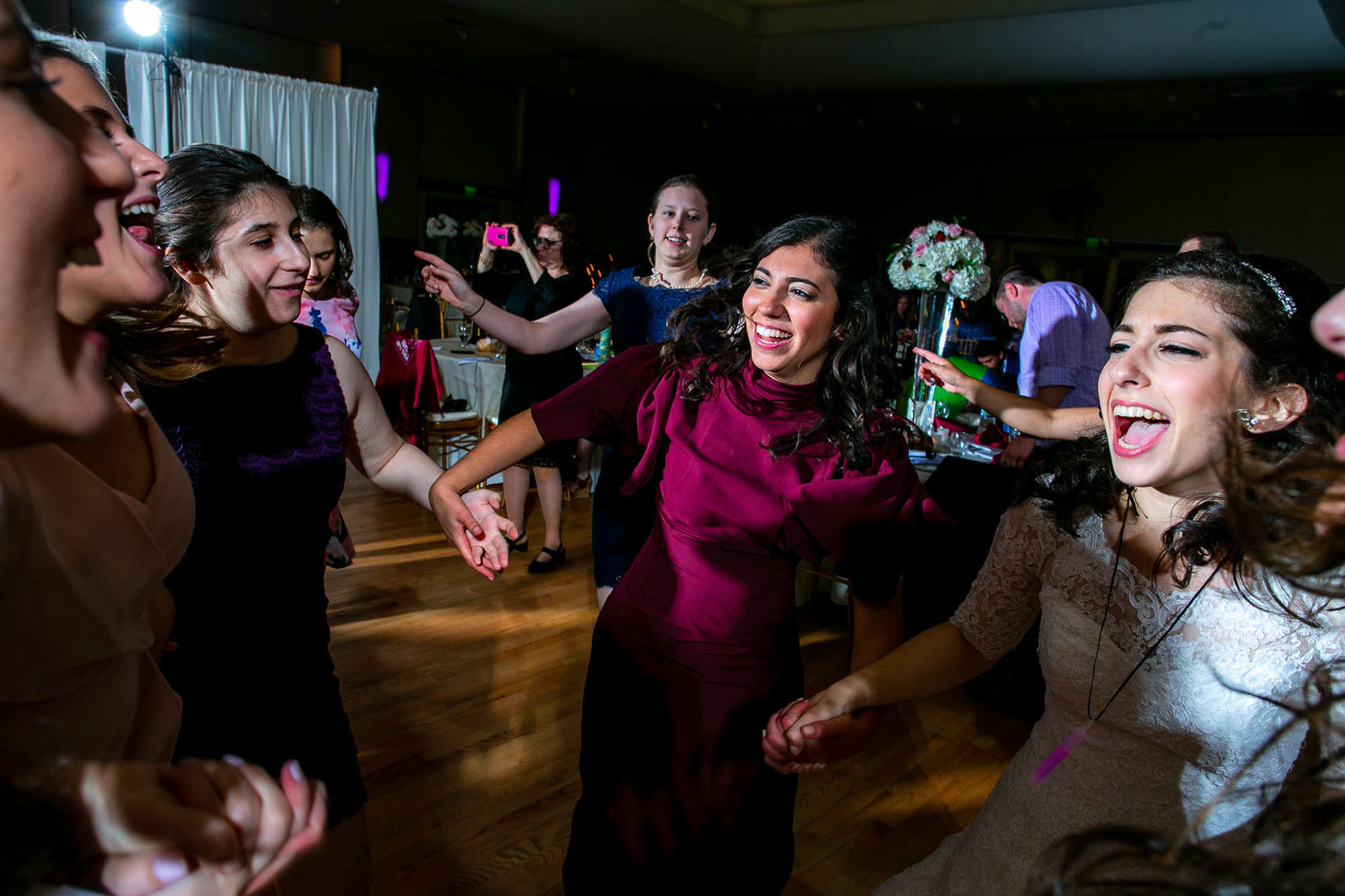 Arienne and Avi wed at Beth Tfiloh on Sunday, June10, 2018.