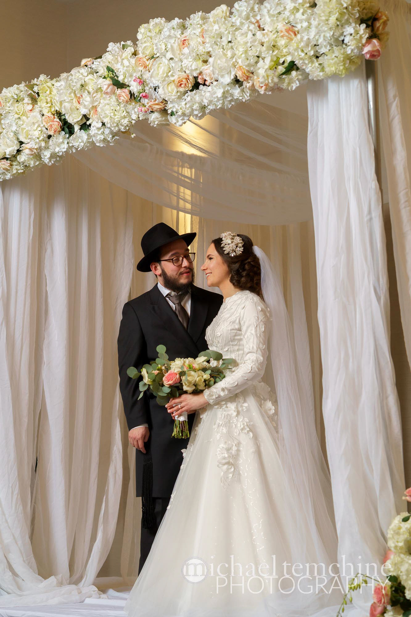Wedding of Beila and Mendel on Tuesday, December 15, 2020.