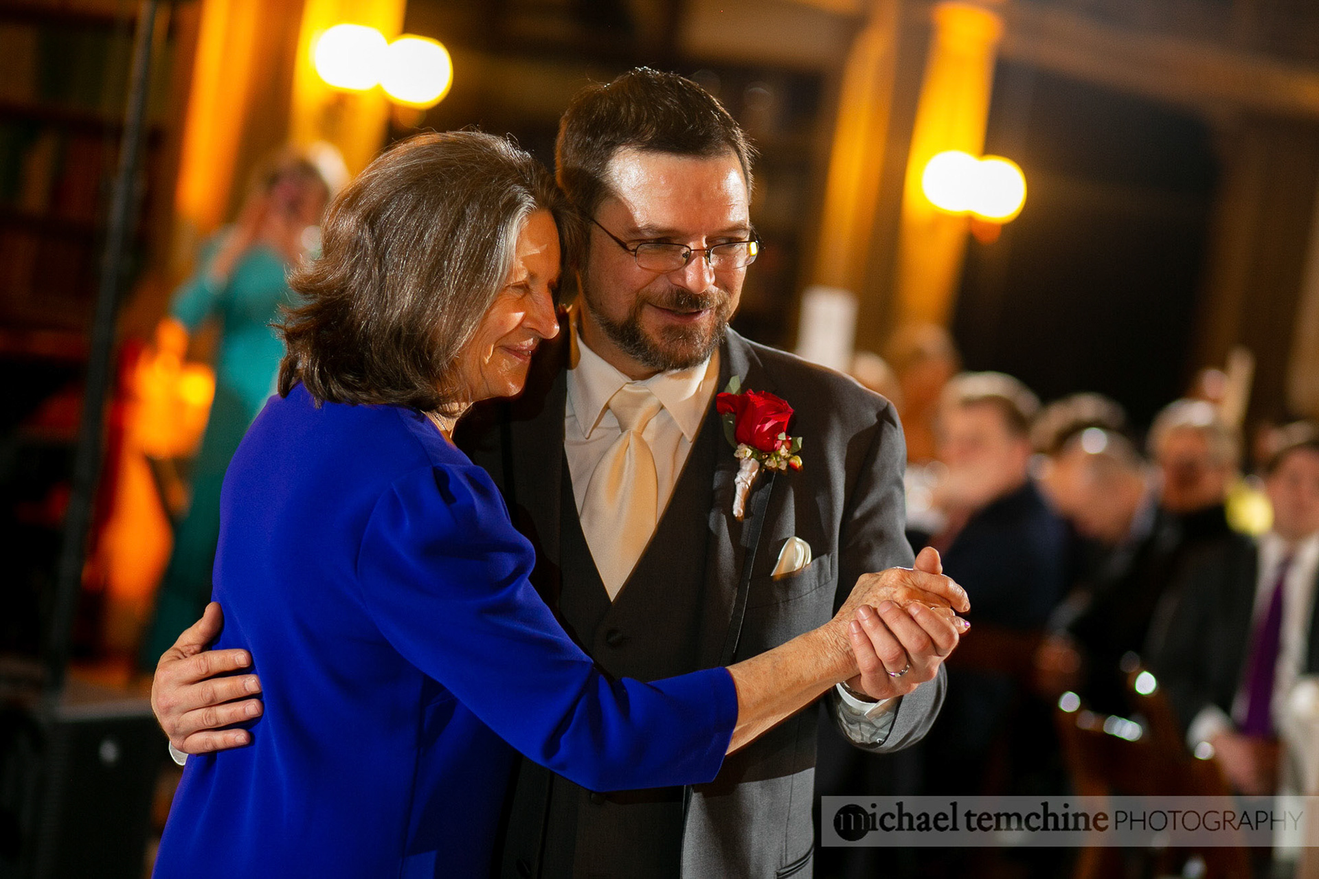 Denise and Sylvain's Peabody Institute wedding on March 2, 2019 in Baltimore, MD