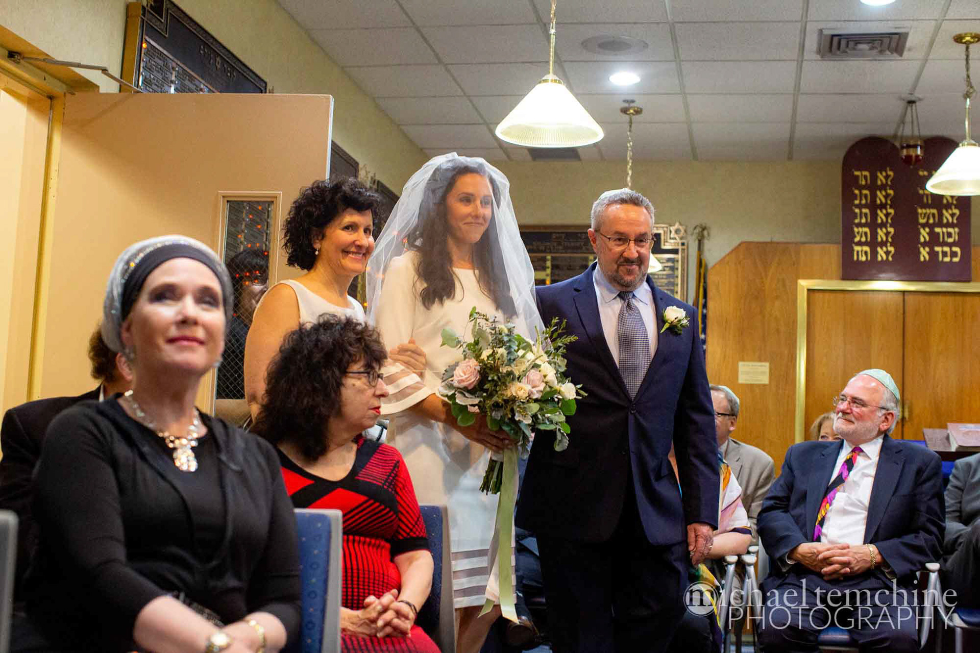 Julie and Michael wed at Moses Montefiore in Baltimore, MD on Sunday, May 5, 2019.