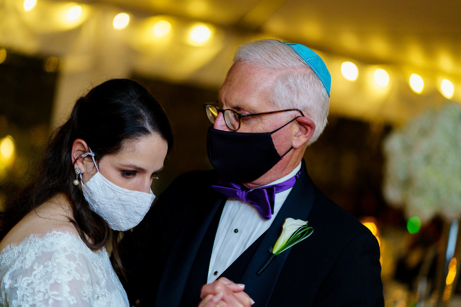 Shoshana and Dani wed at Brookside Gardens in Wheaton, MD on Sunday, November 1, 2020.