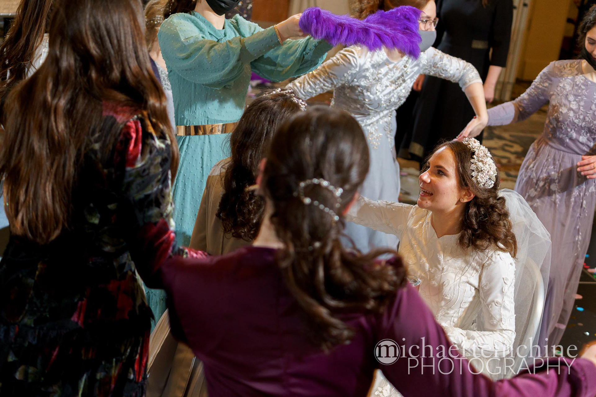 Wedding of Beila and Mendel on Tuesday, December 15, 2020.