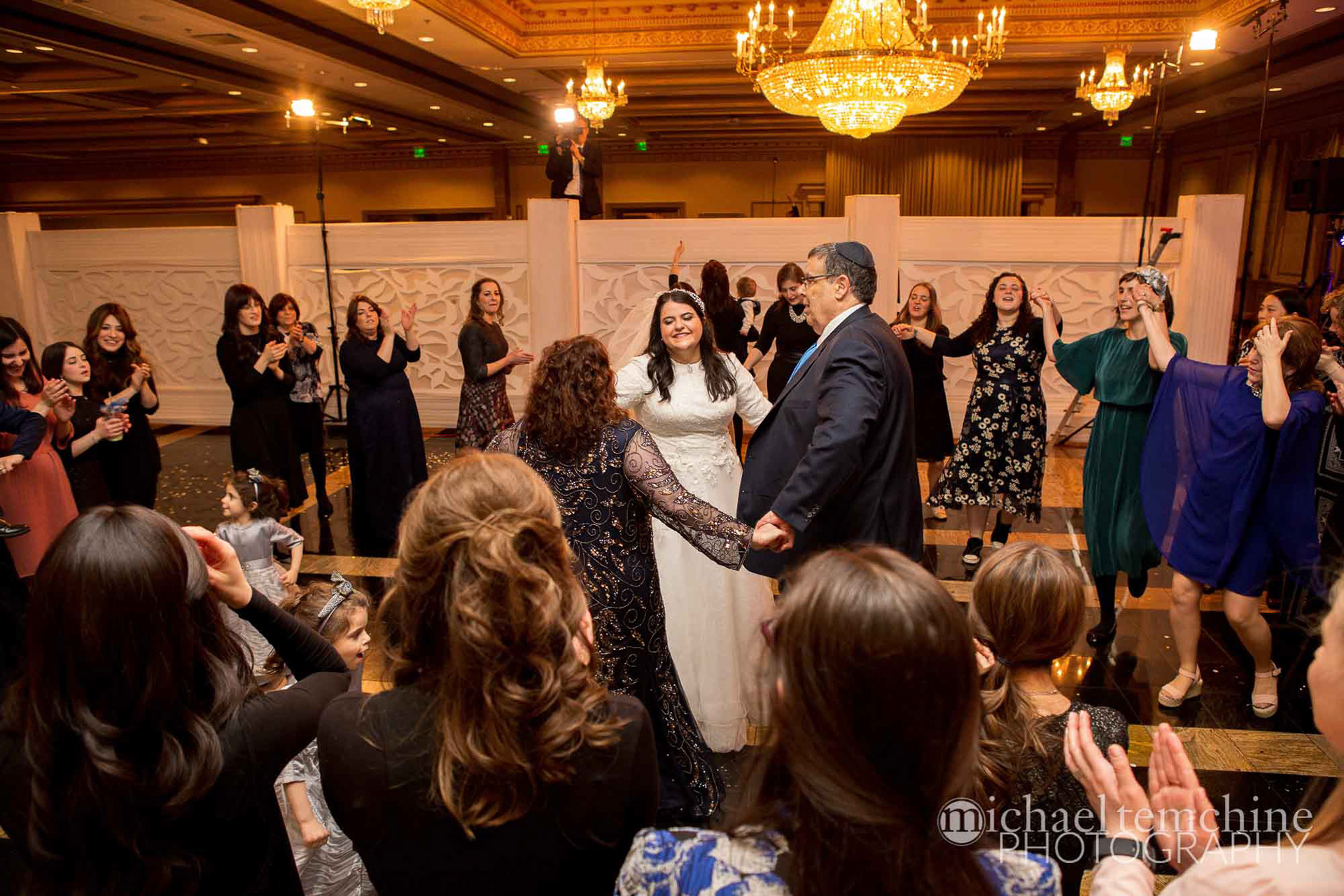 Tali and John's Frum Orthodox Jewish wedding at the Valley Mansion, Baltimore, MD on Sunday, March 17, 2019.