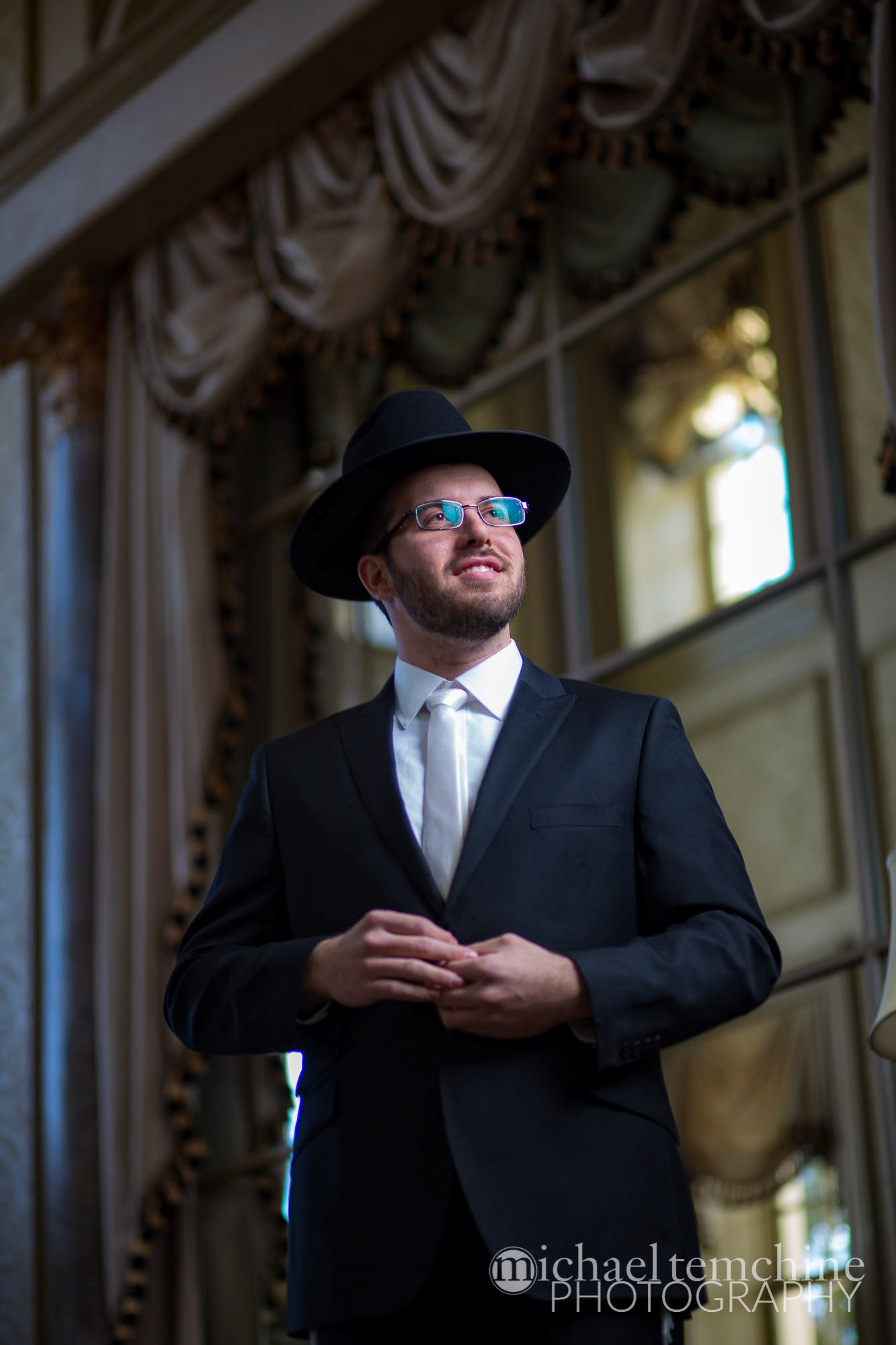 Tali and John's Frum Orthodox Jewish wedding at the Valley Mansion, Baltimore, MD on Sunday, March 17, 2019.