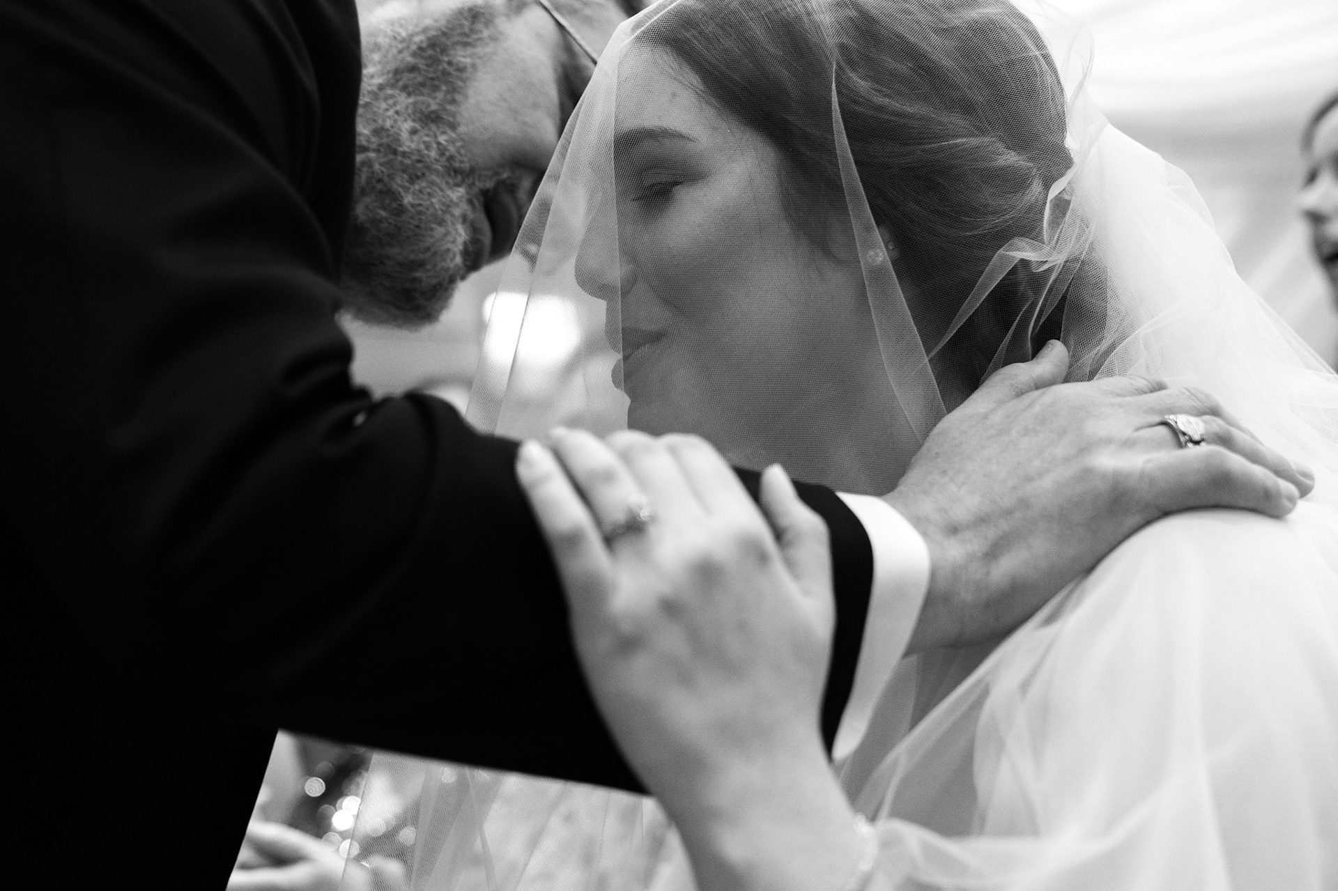 Wedding of Rebecca and Elliot at Beth Tfiloh in Pikesville, MD on Sunday, December 12, 2021.