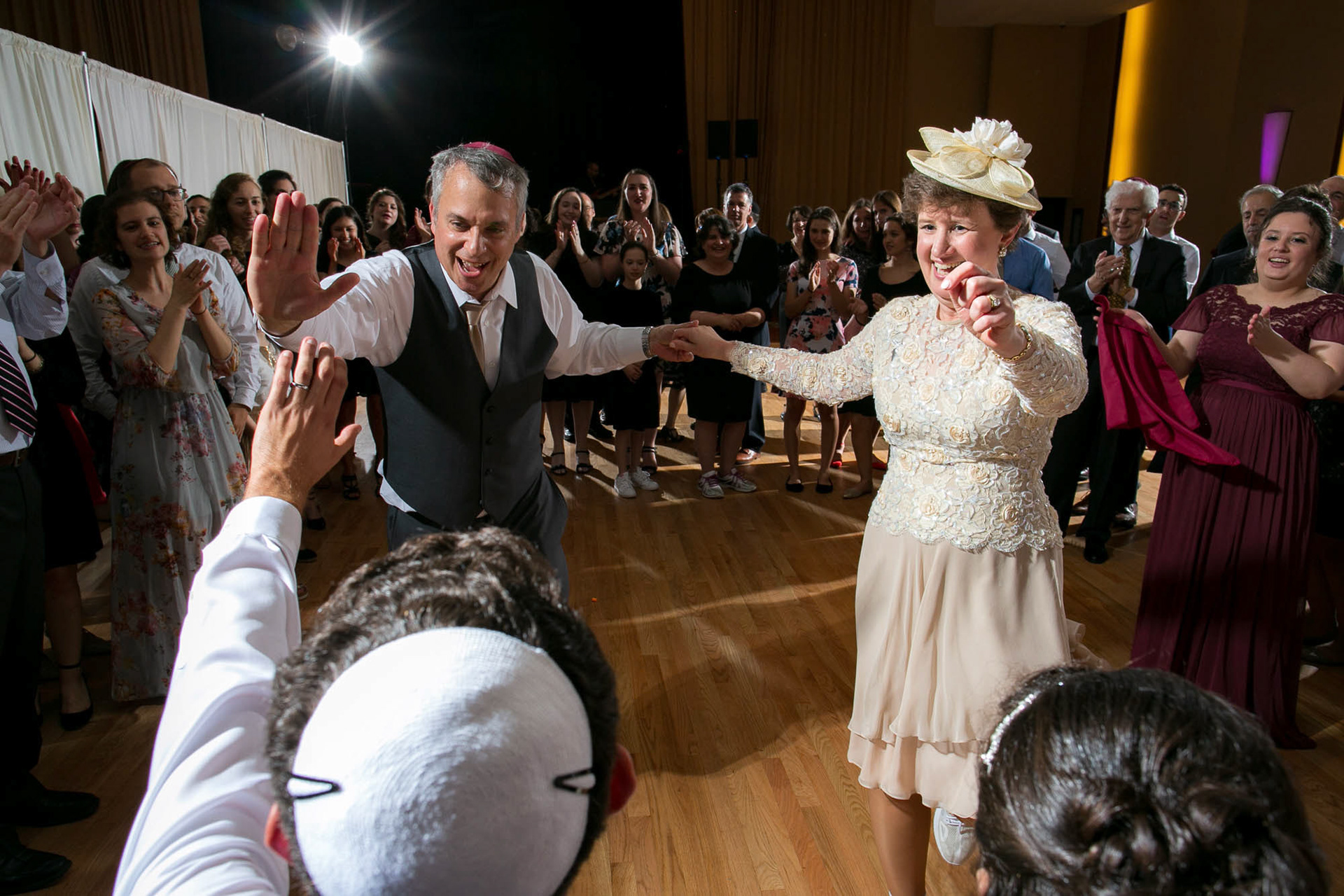 Arienne and Avi wed at Beth Tfiloh on Sunday, June10, 2018.