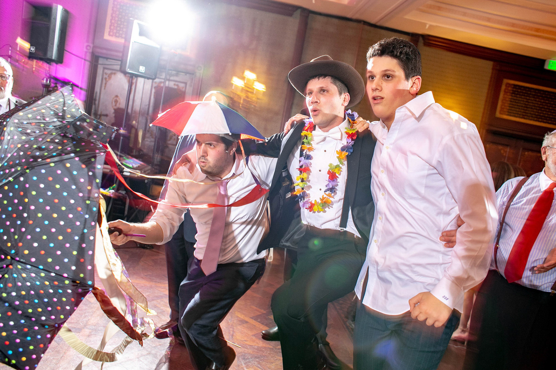 Modern Orthodox Jewish Wedding Grand Lodge Hunt Valley Baltimore Chosson Kallah Tish Bedeken Chuppah Party Portraits Spring Cloudy Rain Fran Berger