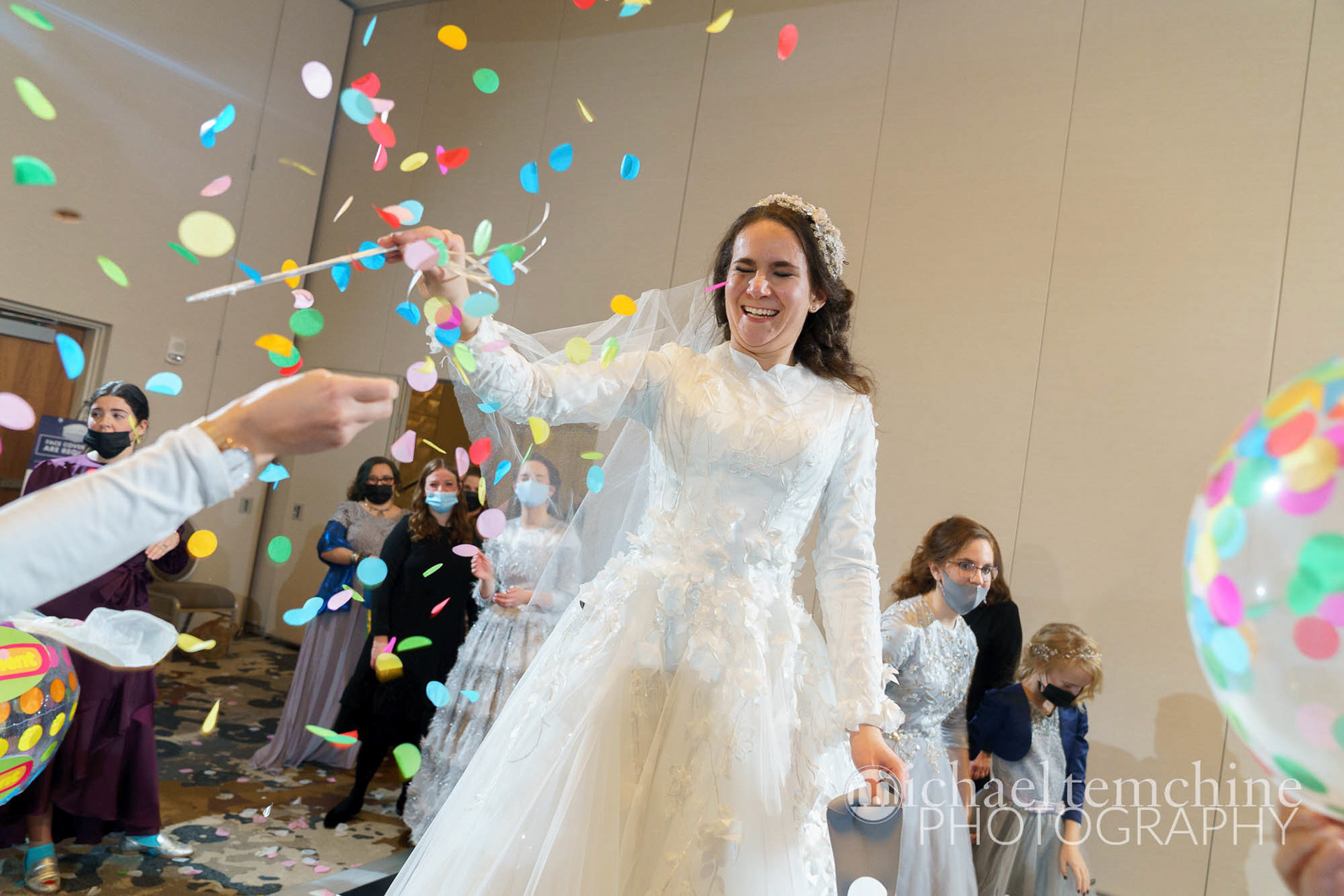 Wedding of Beila and Mendel on Tuesday, December 15, 2020.