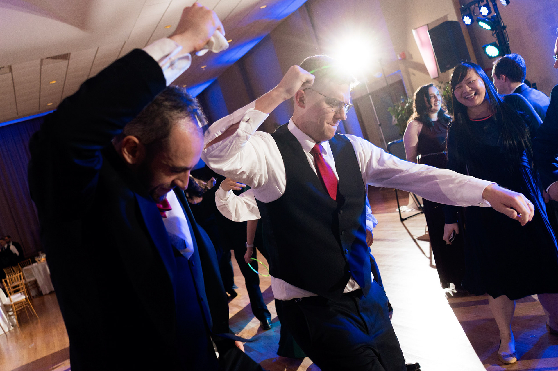 Wedding of Rebecca and Elliot at Beth Tfiloh in Pikesville, MD on Sunday, December 12, 2021.