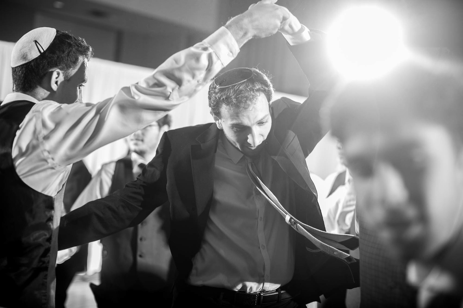 Arienne and Avi wed at Beth Tfiloh on Sunday, June10, 2018.