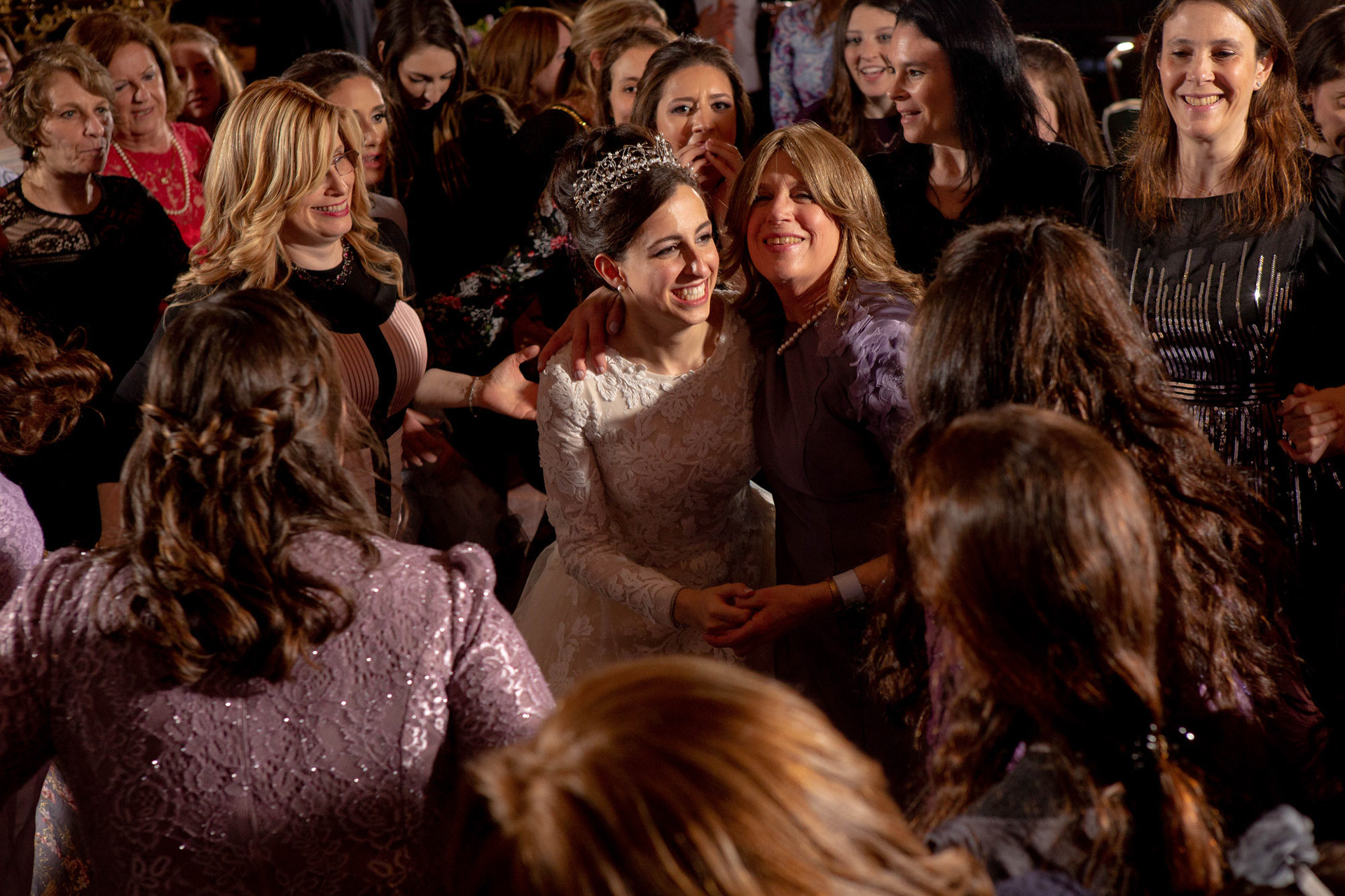 Modern Orthodox Jewish Wedding Grand Lodge Hunt Valley Baltimore Chosson Kallah Tish Bedeken Chuppah Party Portraits Spring Cloudy Rain Fran Berger