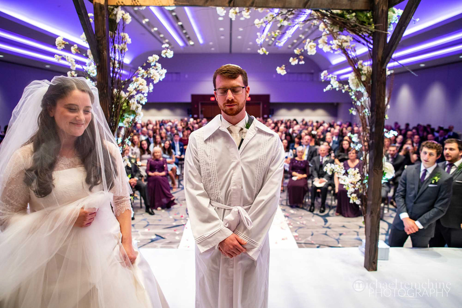 Yael and Eitan’s modern orthodox Jewish wedding at the Grand Hyatt in Washington D.C. on Sunday, August 25, 2019.