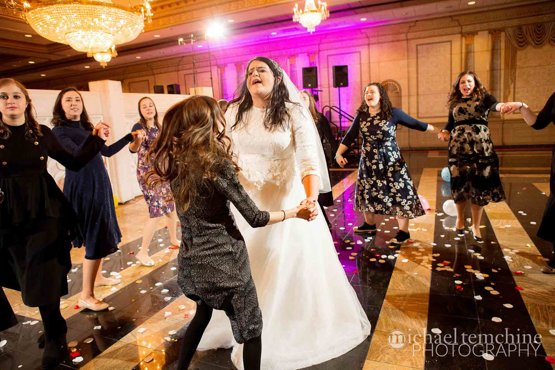 Tali and John's Frum Orthodox Jewish wedding at the Valley Mansion, Baltimore, MD on Sunday, March 17, 2019.