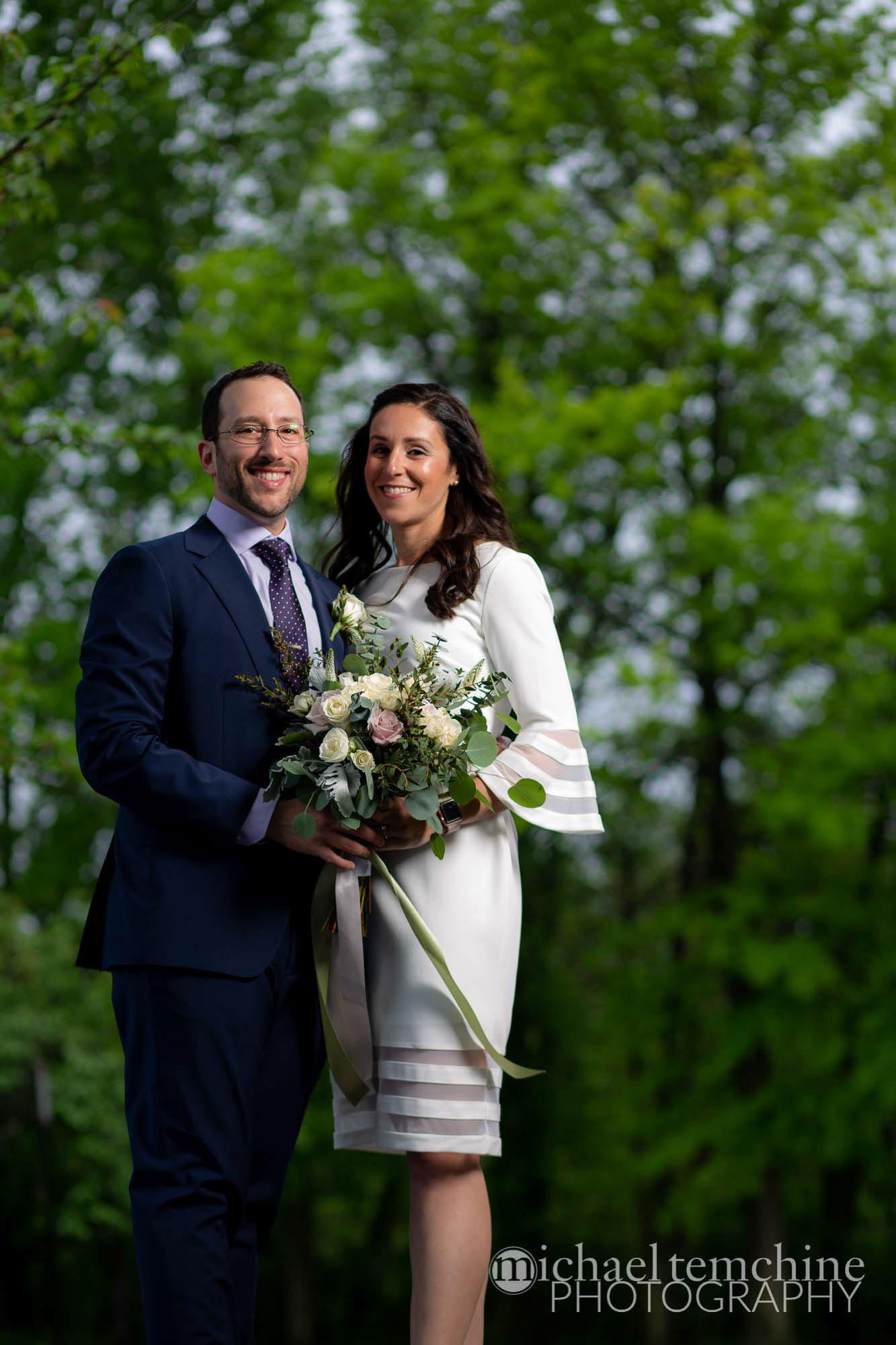 Julie and Michael wed at Moses Montefiore in Baltimore, MD on Sunday, May 5, 2019.