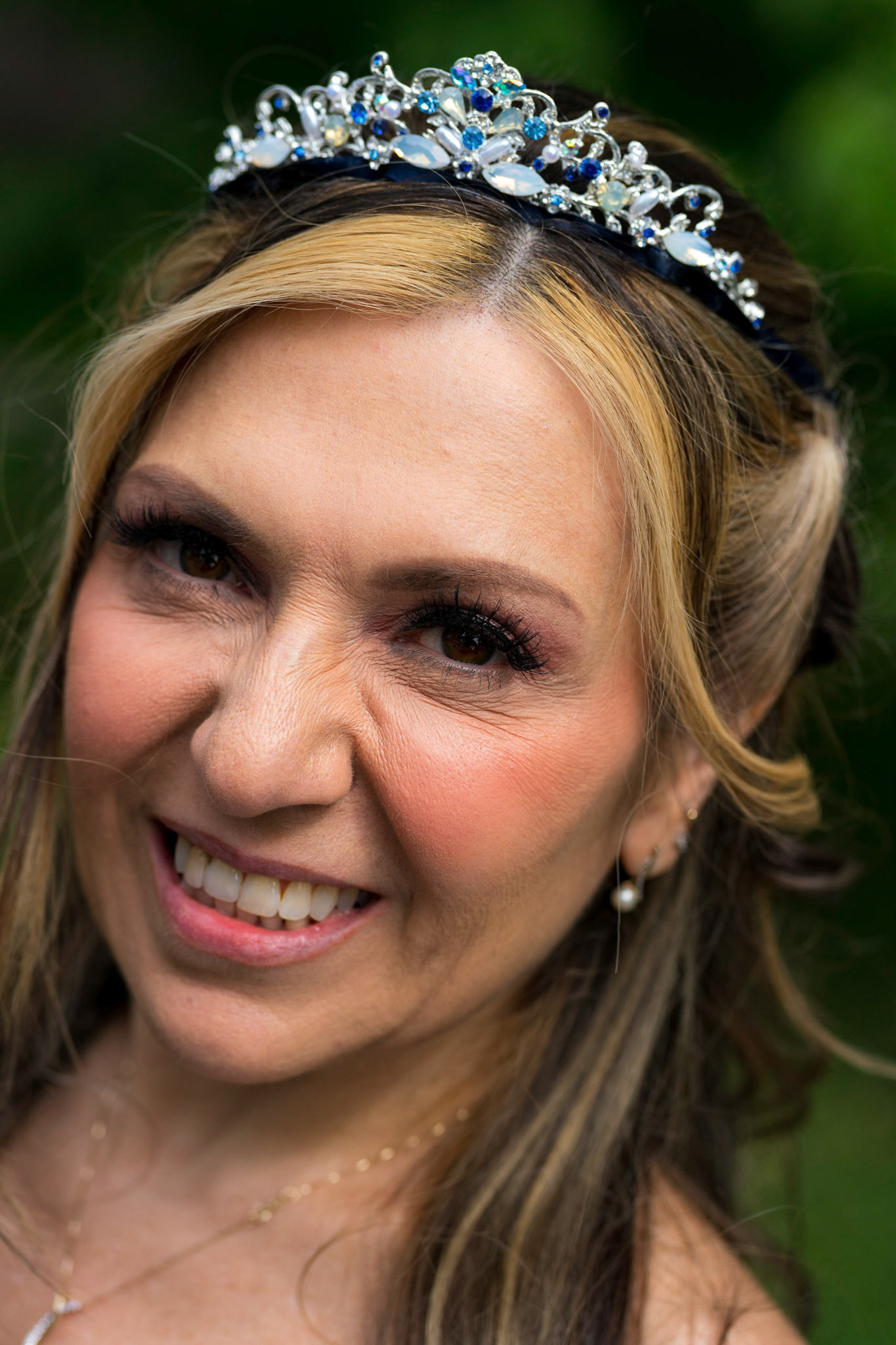 Marina and Mike’s intimate wedding at their home in Arlington, VA.