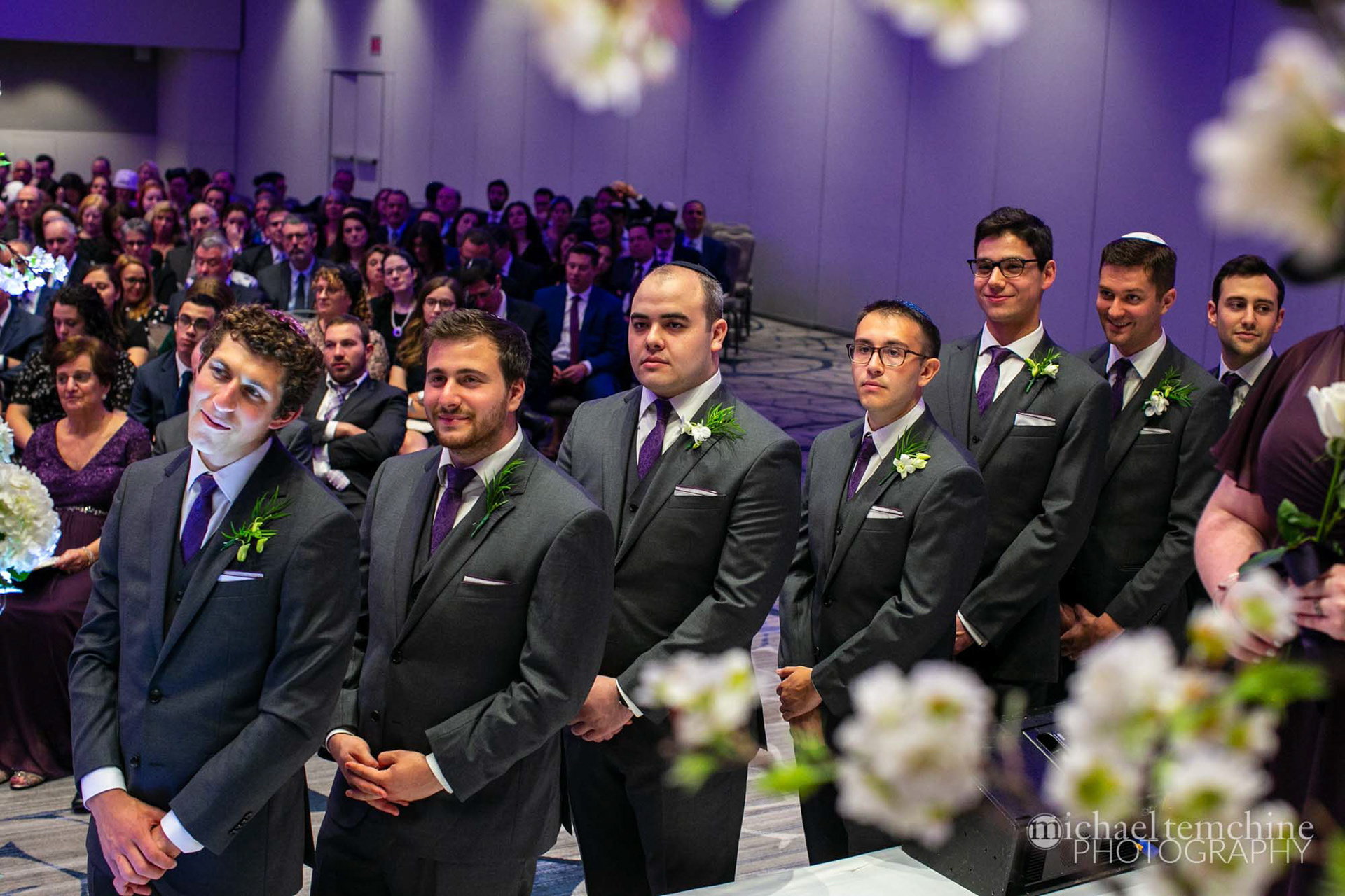 Yael and Eitan’s modern orthodox Jewish wedding at the Grand Hyatt in Washington D.C. on Sunday, August 25, 2019.