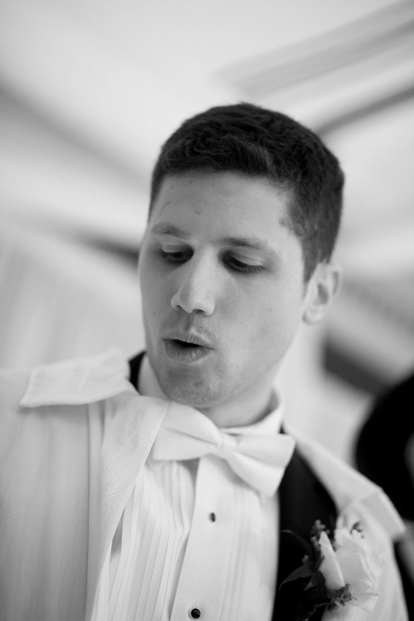Modern Orthodox Jewish Wedding Grand Lodge Hunt Valley Baltimore Chosson Kallah Tish Bedeken Chuppah Party Portraits Spring Cloudy Rain Fran Berger