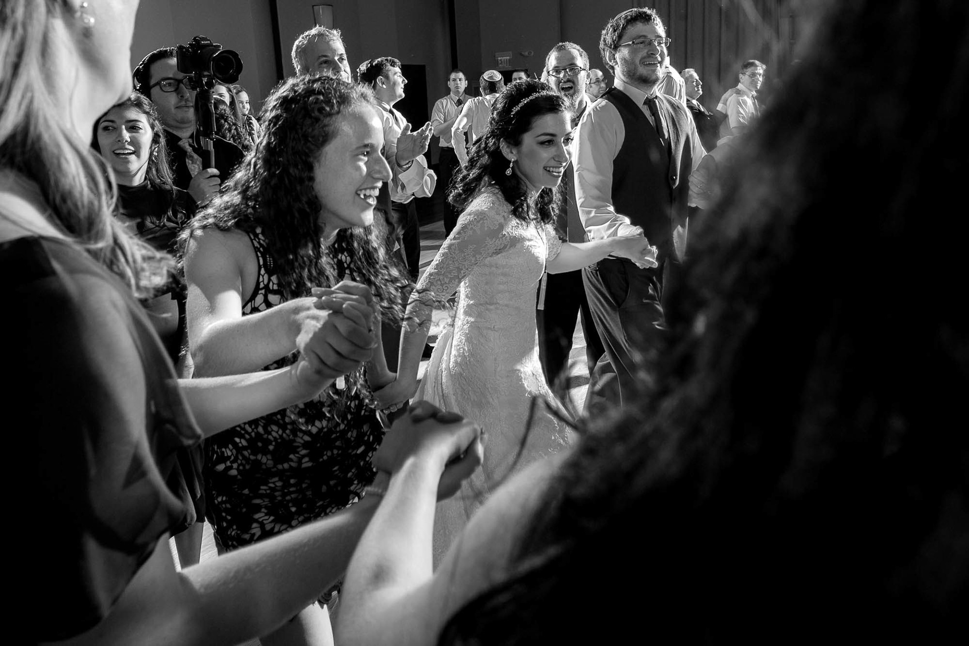 Arienne and Avi wed at Beth Tfiloh on Sunday, June10, 2018.