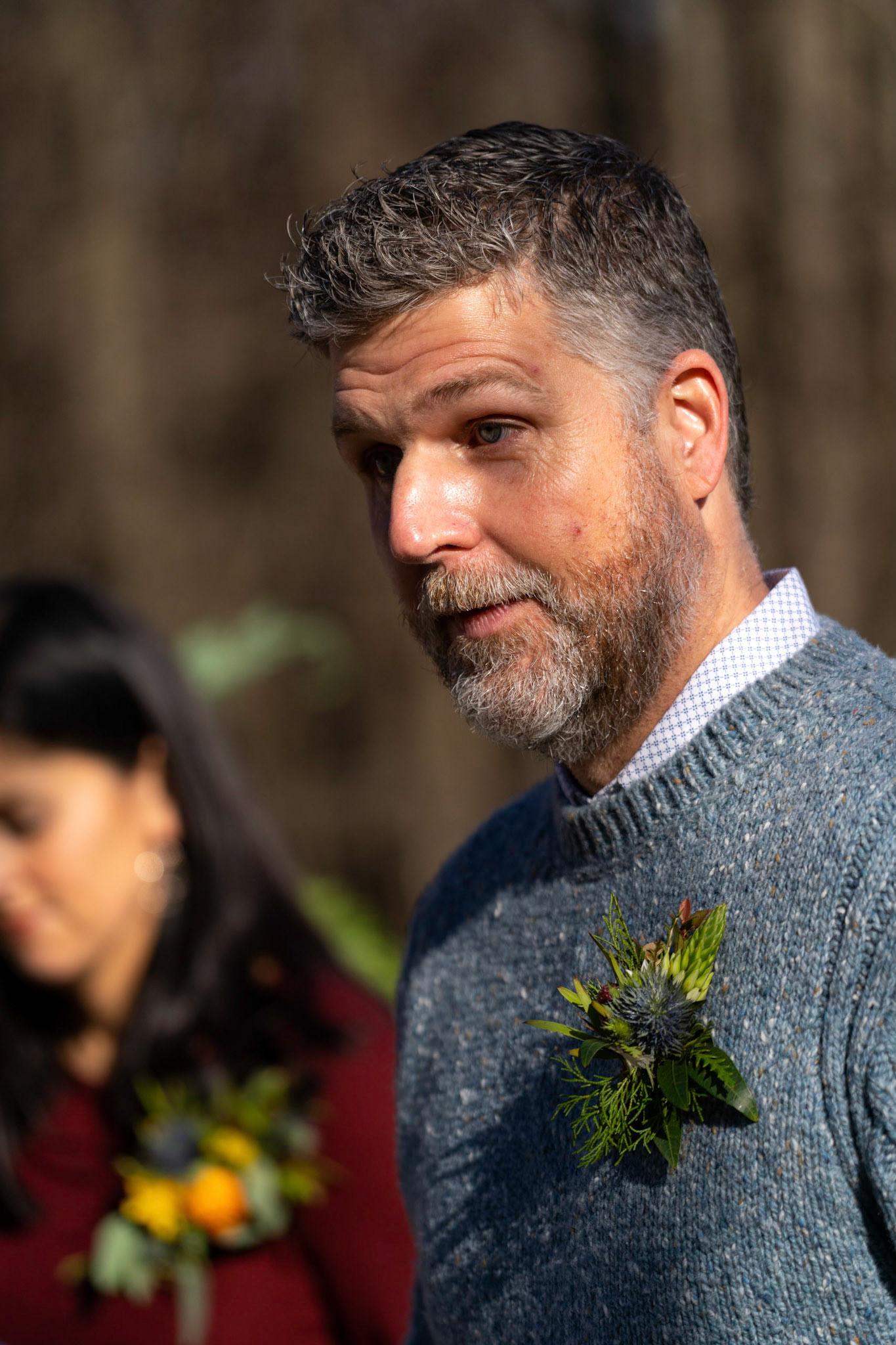 Sarah and Raj wed at their home in Parkton, MD on Sunday, December 27, 2020.