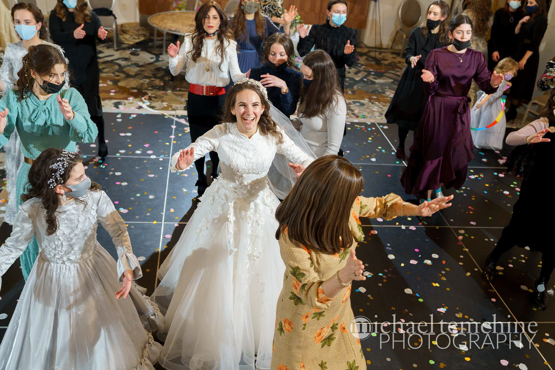 Wedding of Beila and Mendel on Tuesday, December 15, 2020.