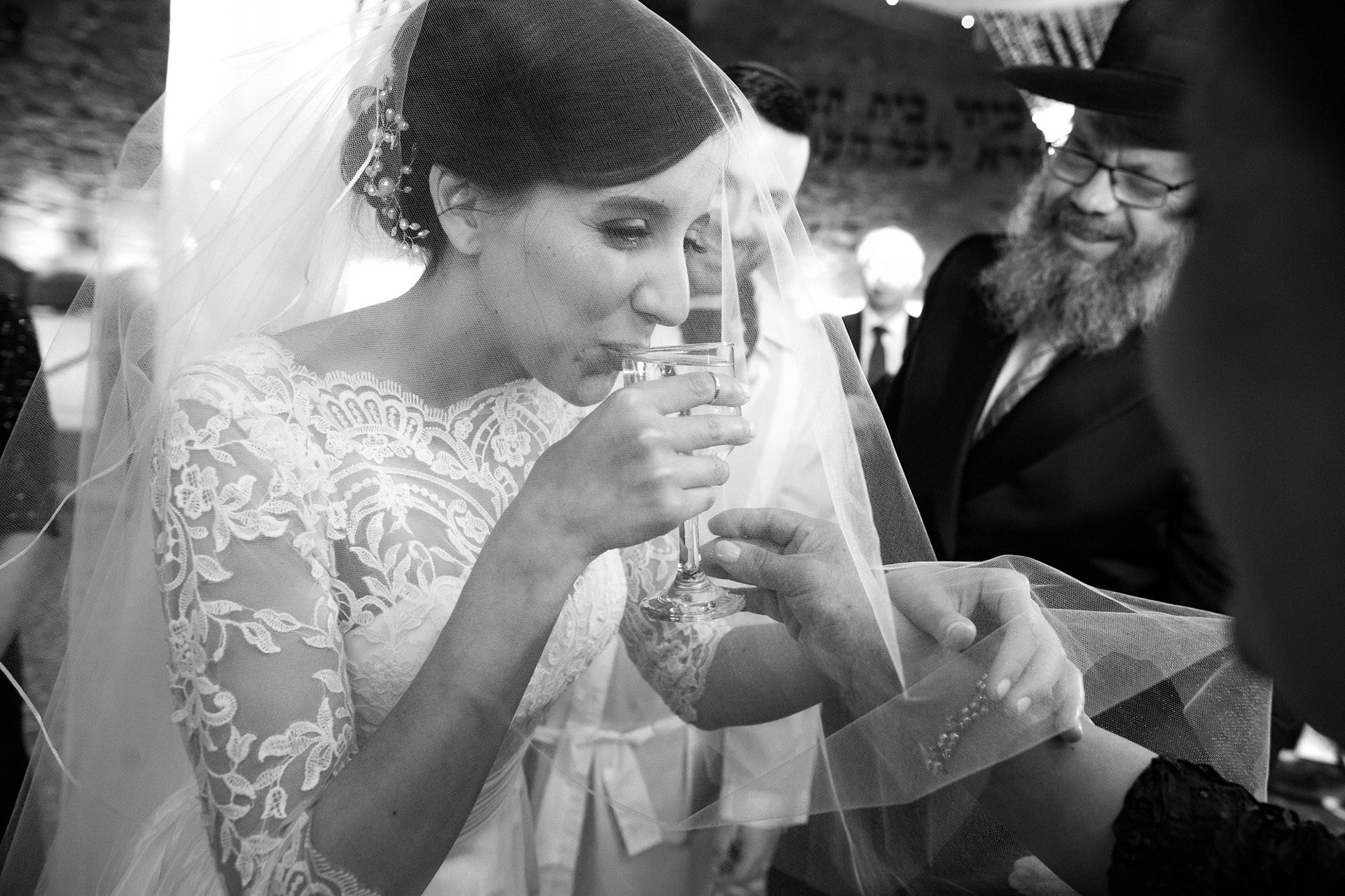 Belen and Barry wed at Beth Tfiloh on Sunday, October 7, 2018.