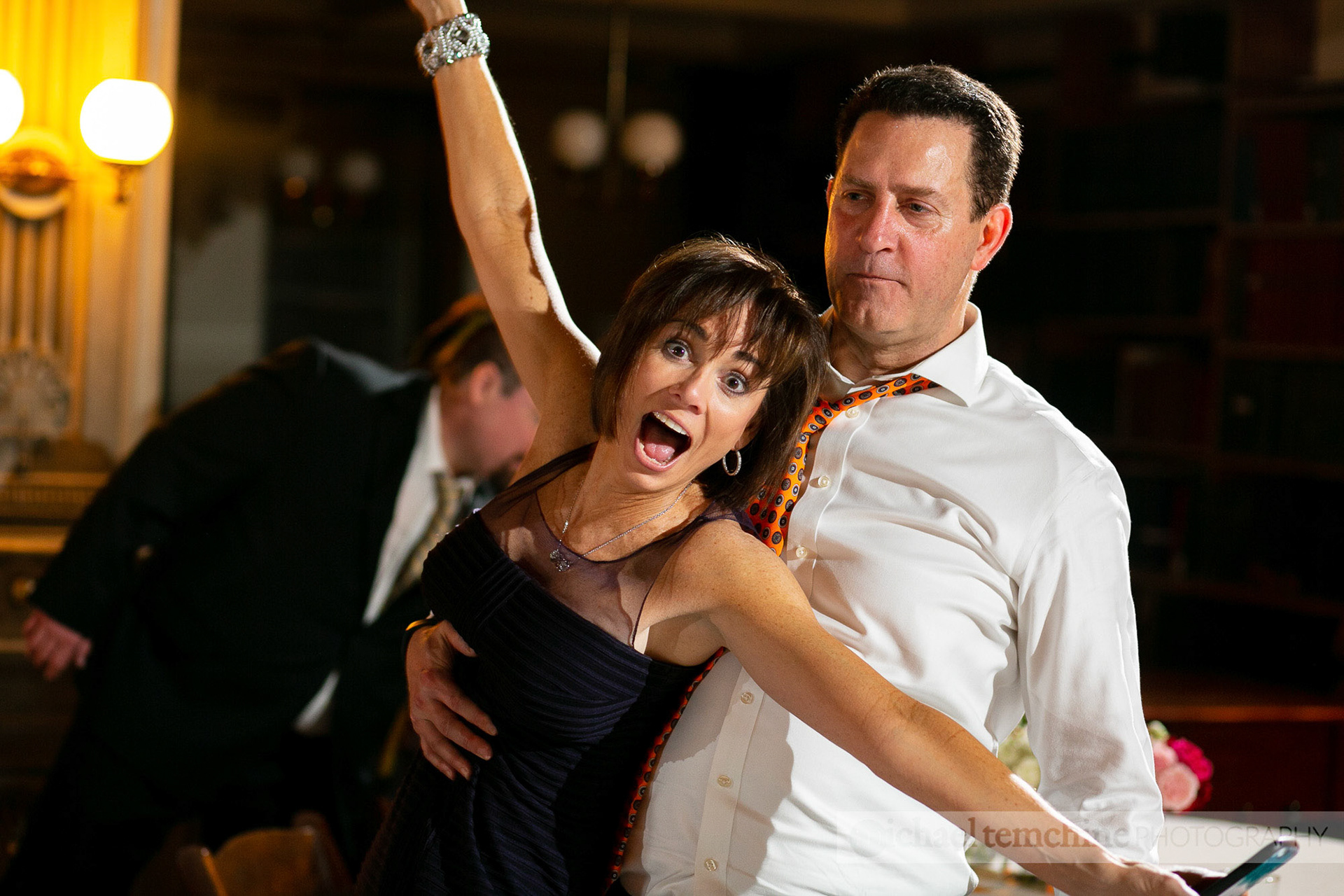 Denise and Sylvain's Peabody Institute wedding on March 2, 2019 in Baltimore, MD