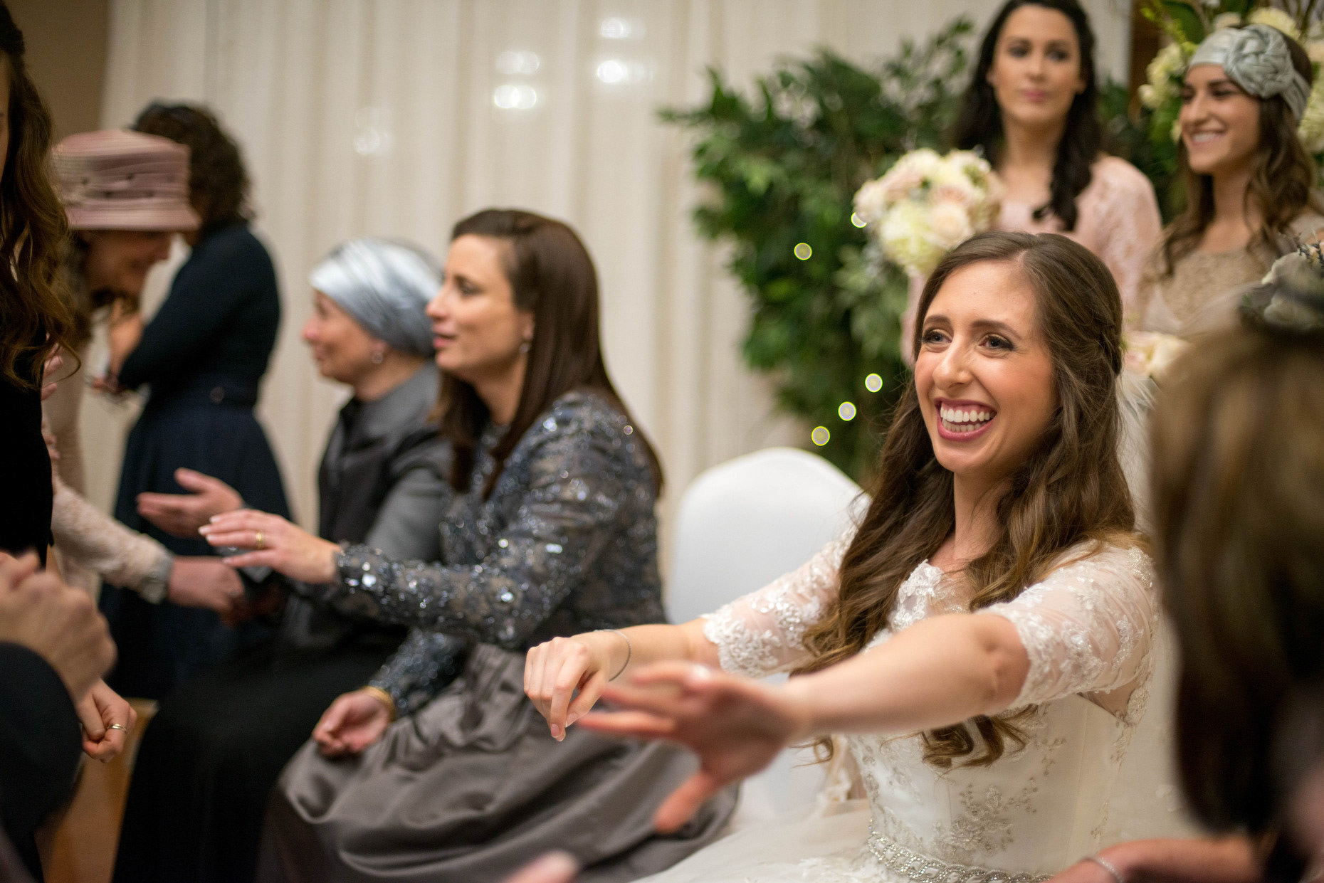 Rebecca and Gavriel's wedding at Shomrei Emunah on Sunday, November 22, 2015.