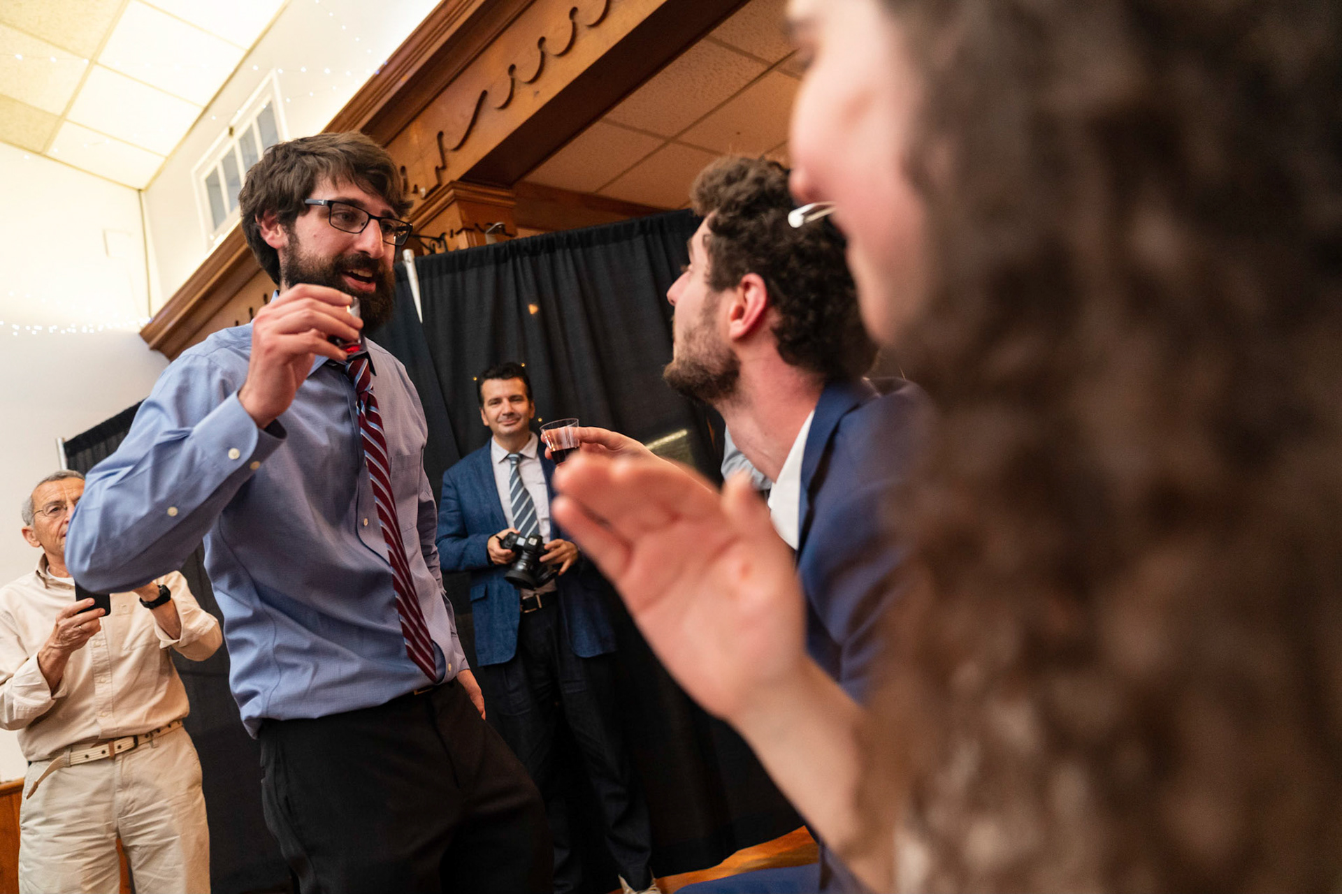 Leah and Gersh wed at the Woman’s Club of Chevy Chase on Sunday, june 6, 2021.