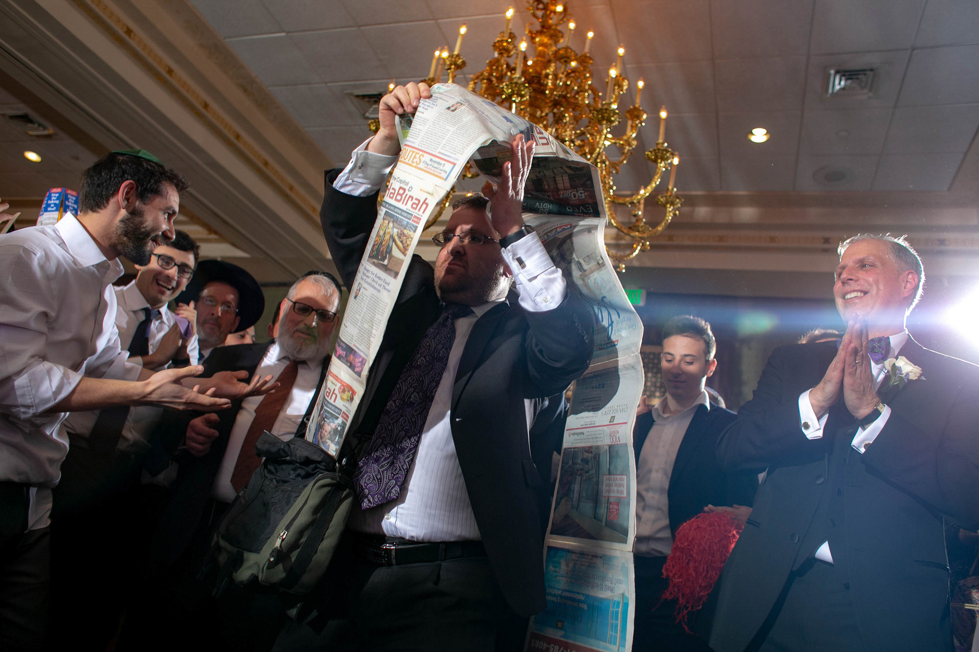 Modern Orthodox Jewish Wedding Grand Lodge Hunt Valley Baltimore Chosson Kallah Tish Bedeken Chuppah Party Portraits Spring Cloudy Rain Fran Berger