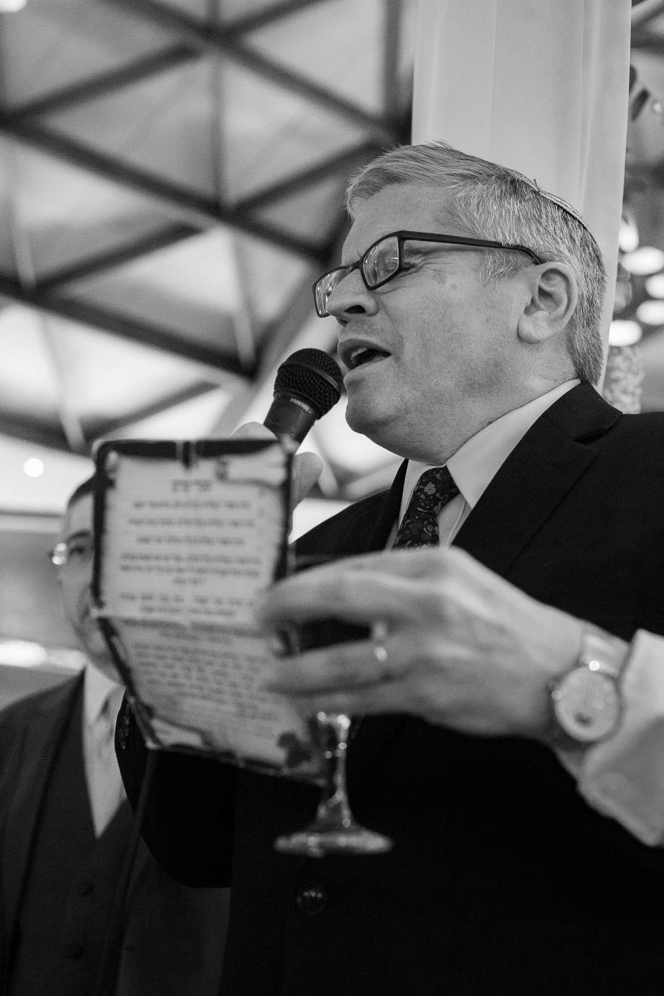 Arienne and Avi wed at Beth Tfiloh on Sunday, June10, 2018.