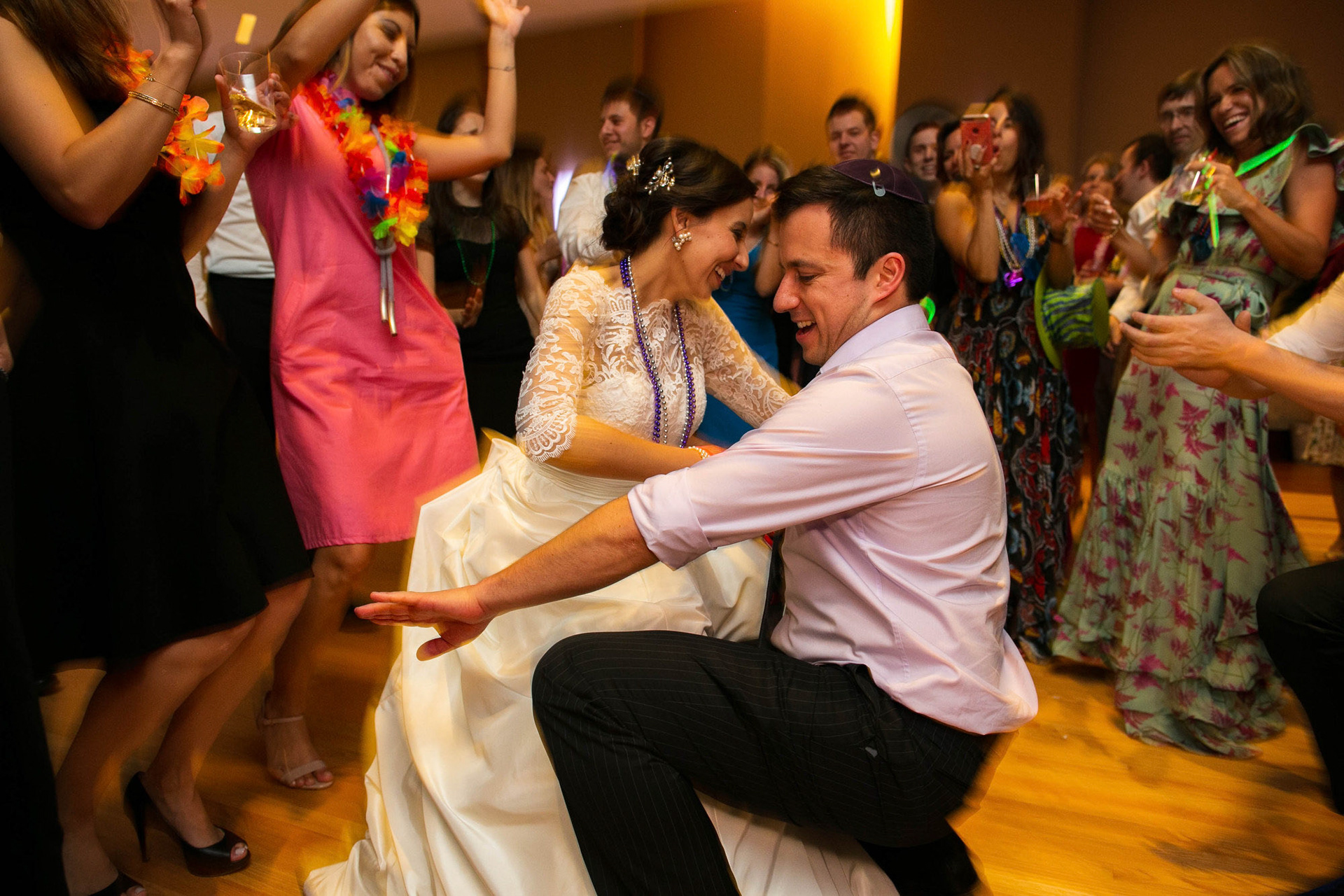 Belen and Barry wed at Beth Tfiloh on Sunday, October 7, 2018.