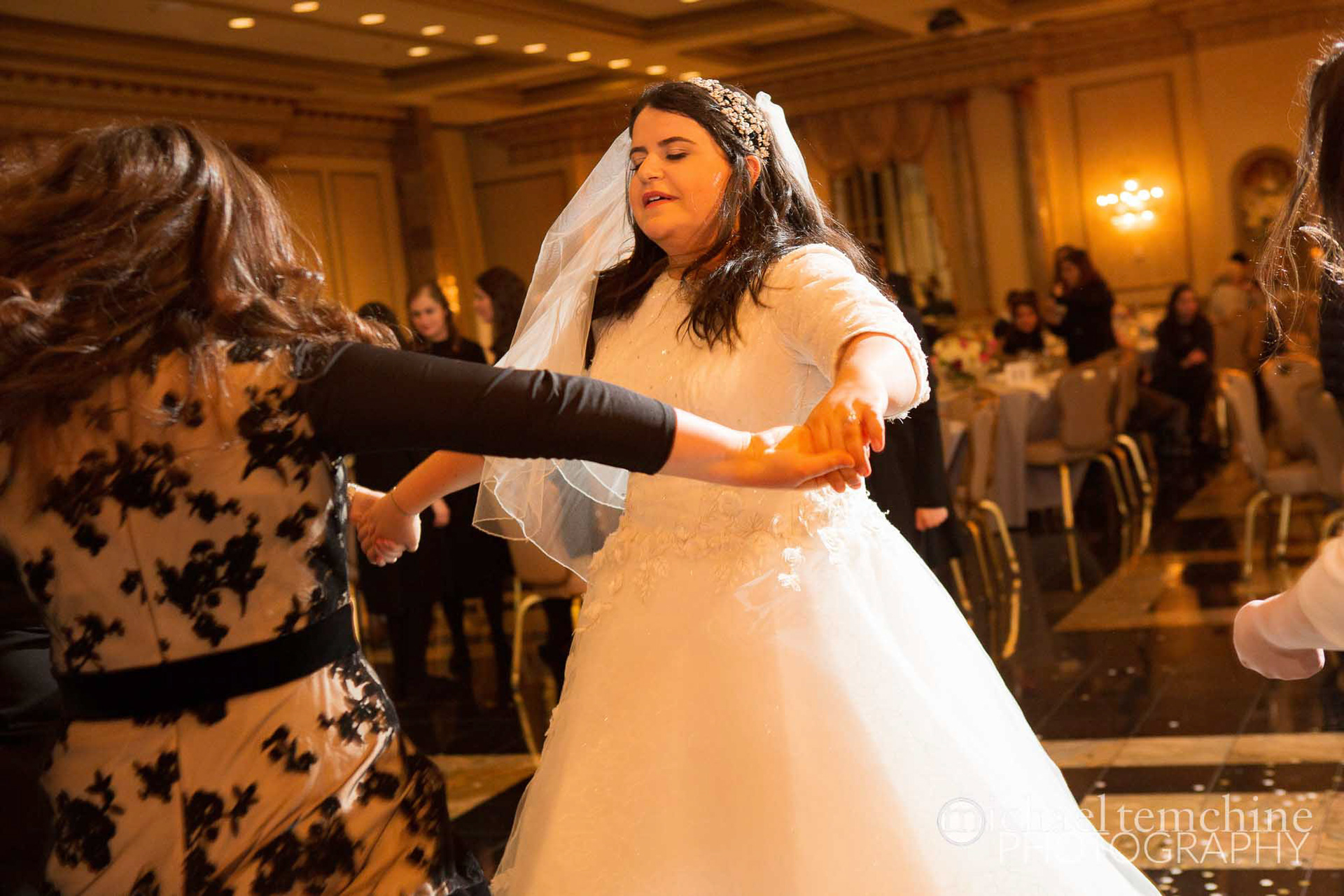 Tali and John's Frum Orthodox Jewish wedding at the Valley Mansion, Baltimore, MD on Sunday, March 17, 2019.