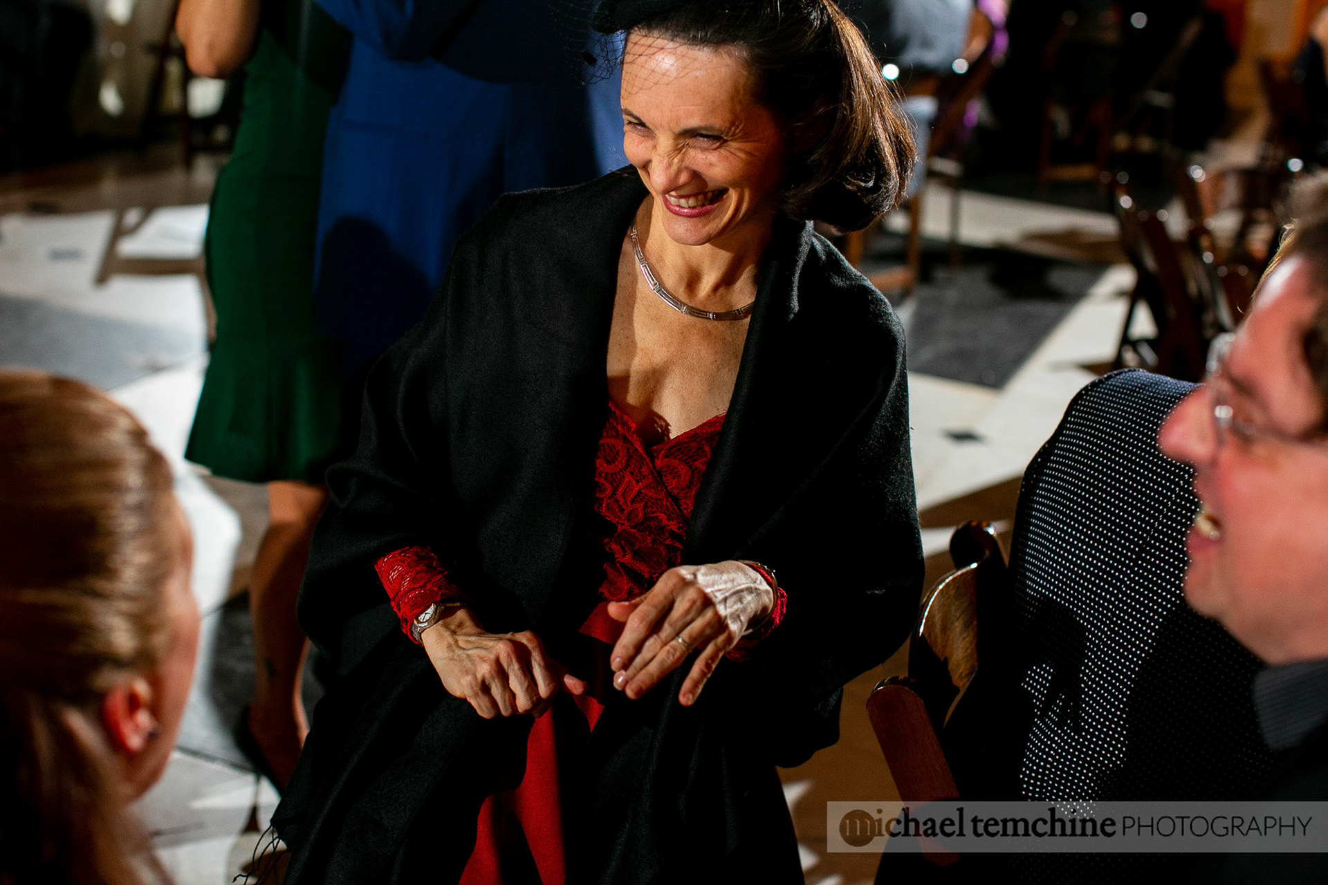 Denise and Sylvain's Peabody Institute wedding on March 2, 2019 in Baltimore, MD