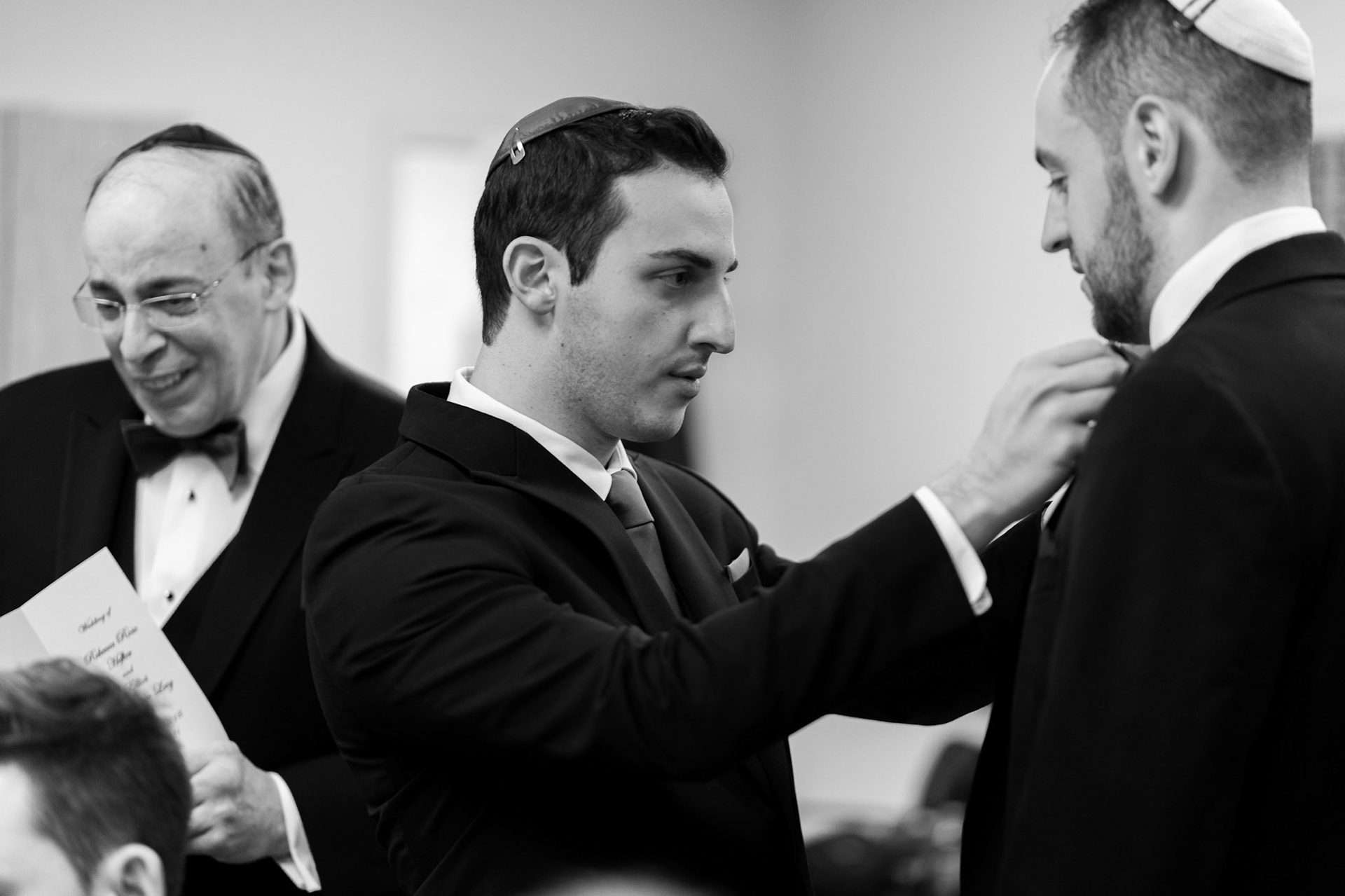 Wedding of Rebecca and Elliot at Beth Tfiloh in Pikesville, MD on Sunday, December 12, 2021.