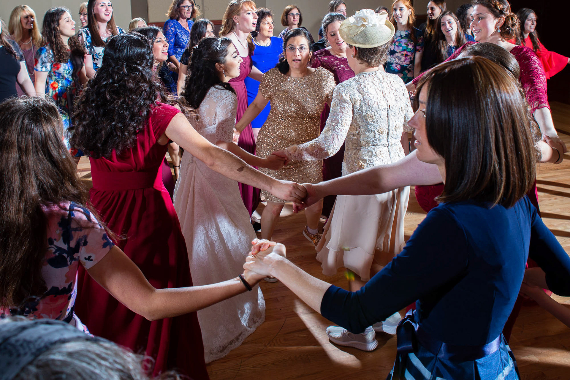 Arienne and Avi wed at Beth Tfiloh on Sunday, June10, 2018.