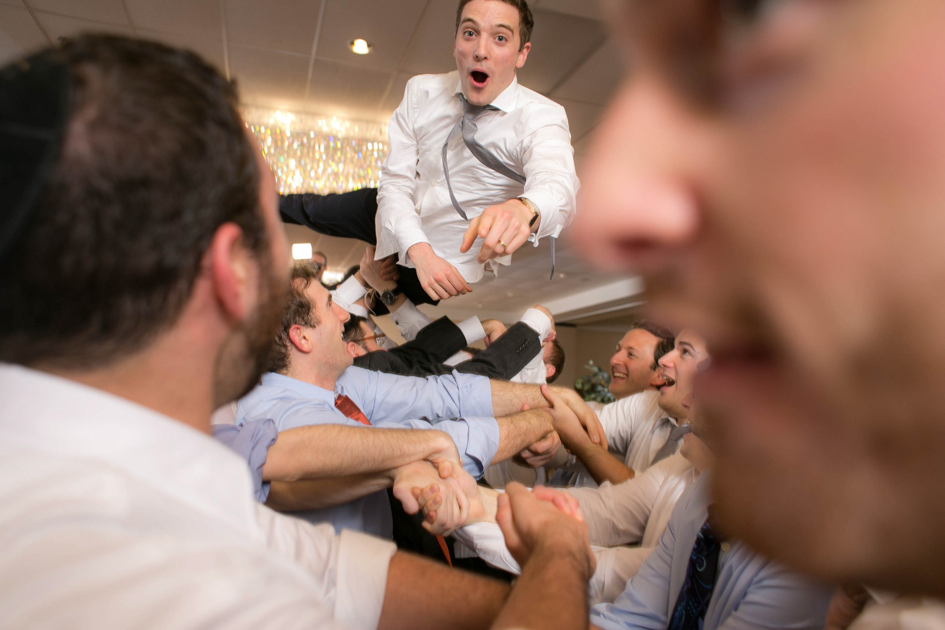 Rebecca and Gavriel's wedding at Shomrei Emunah on Sunday, November 22, 2015.