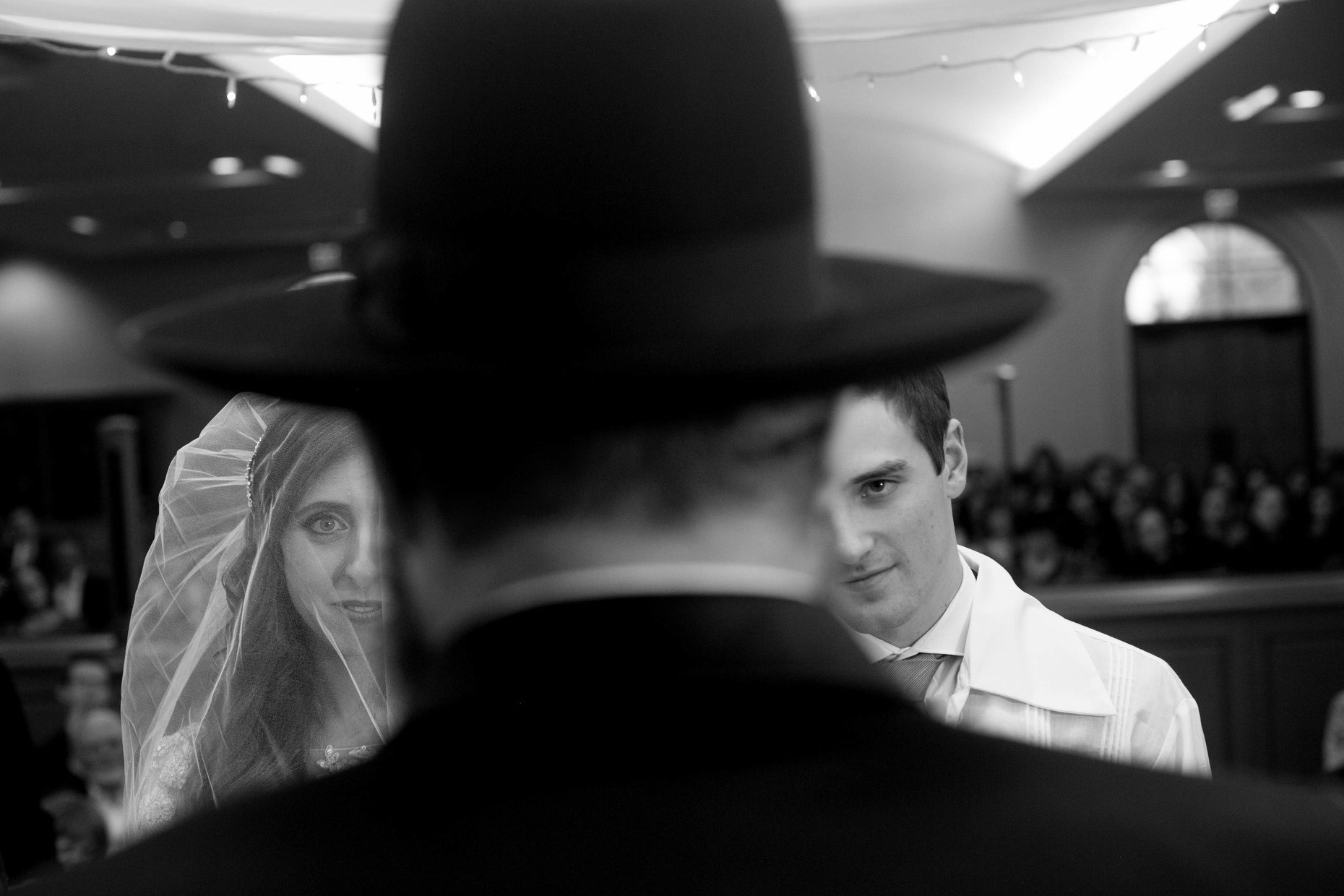 Rebecca and Gavriel's wedding at Shomrei Emunah on Sunday, November 22, 2015.