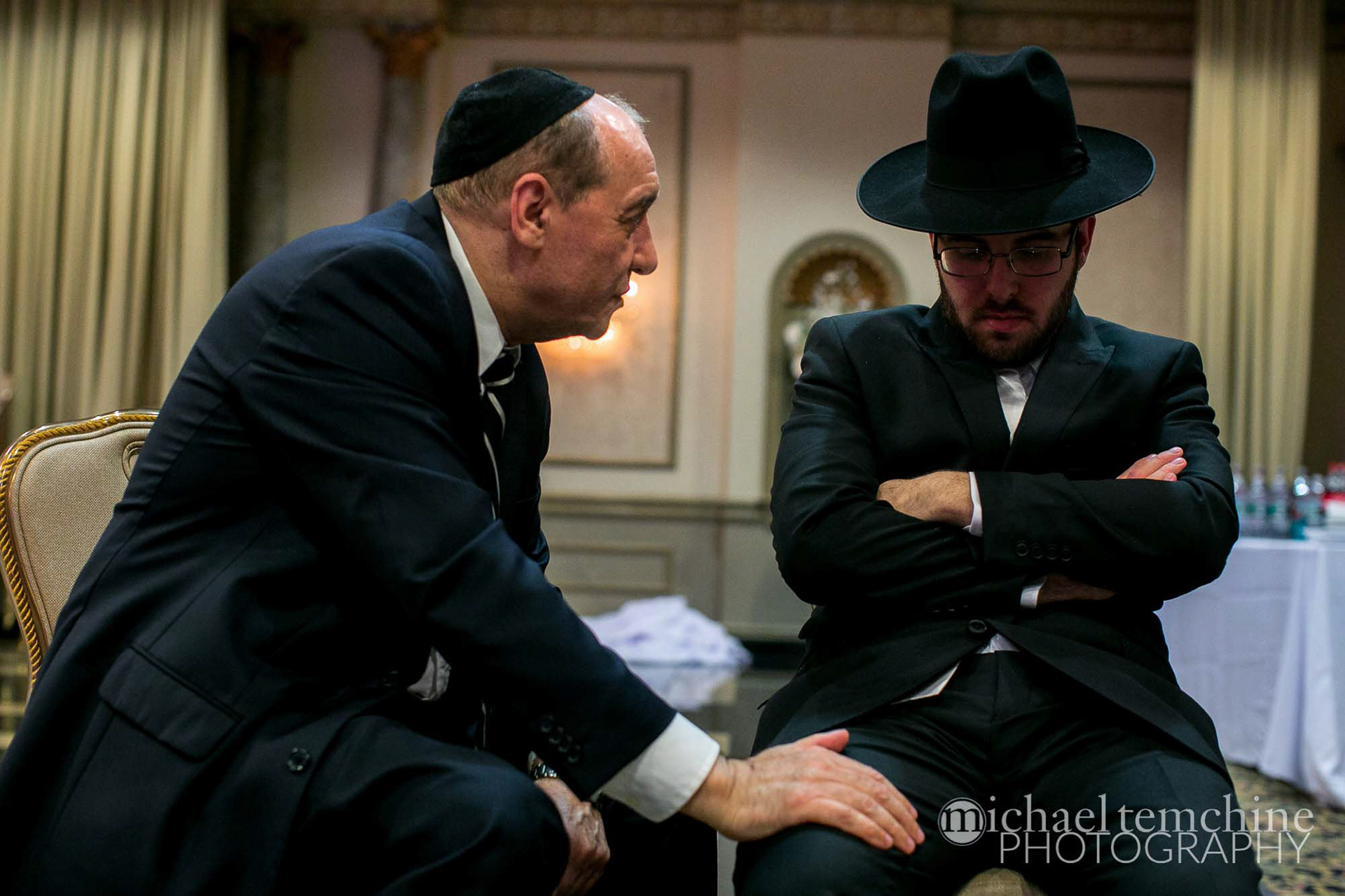 Tali and John's Frum Orthodox Jewish wedding at the Valley Mansion, Baltimore, MD on Sunday, March 17, 2019.