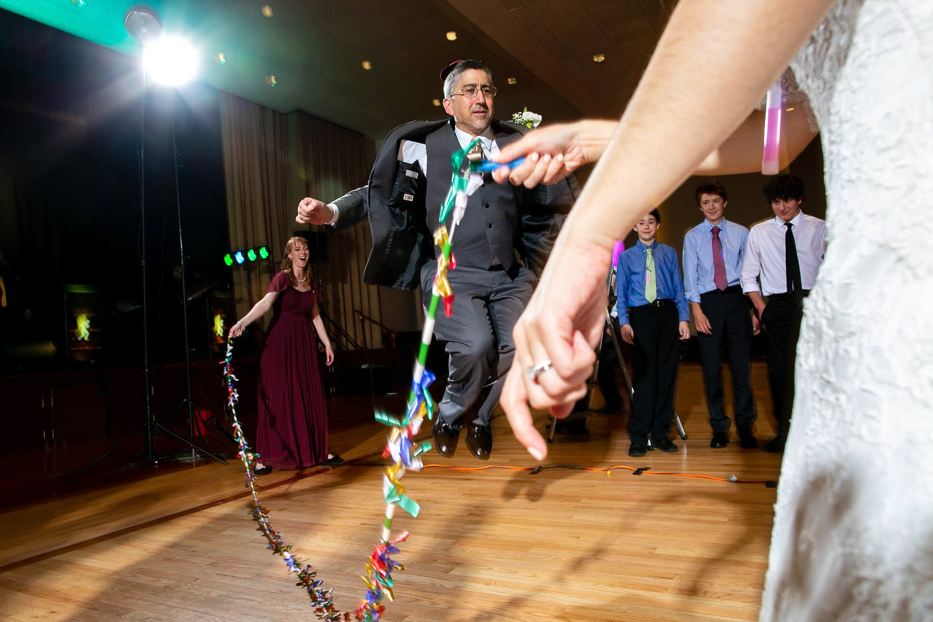 Arienne and Avi wed at Beth Tfiloh on Sunday, June10, 2018.