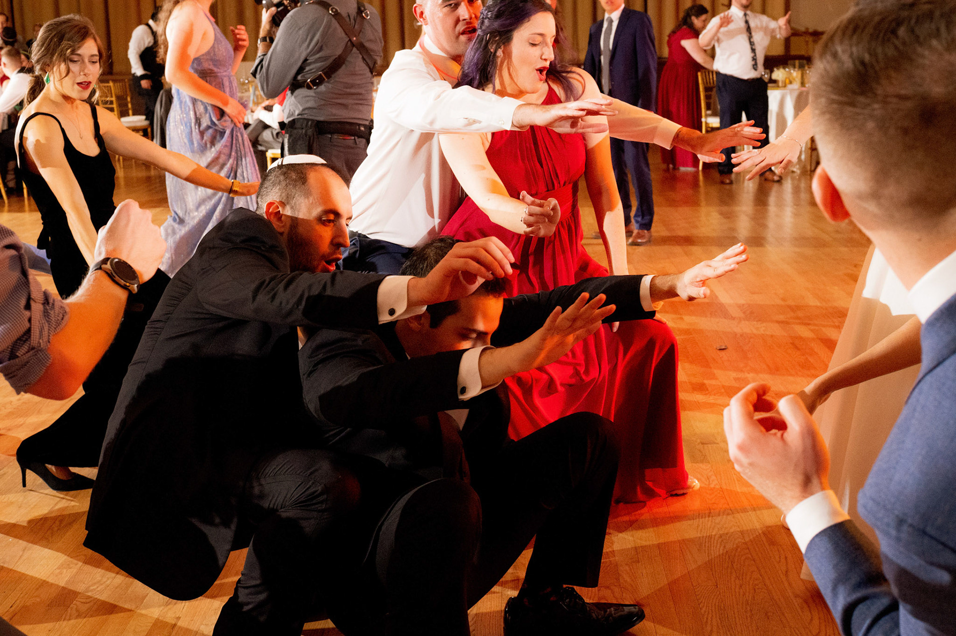 Wedding of Rebecca and Elliot at Beth Tfiloh in Pikesville, MD on Sunday, December 12, 2021.